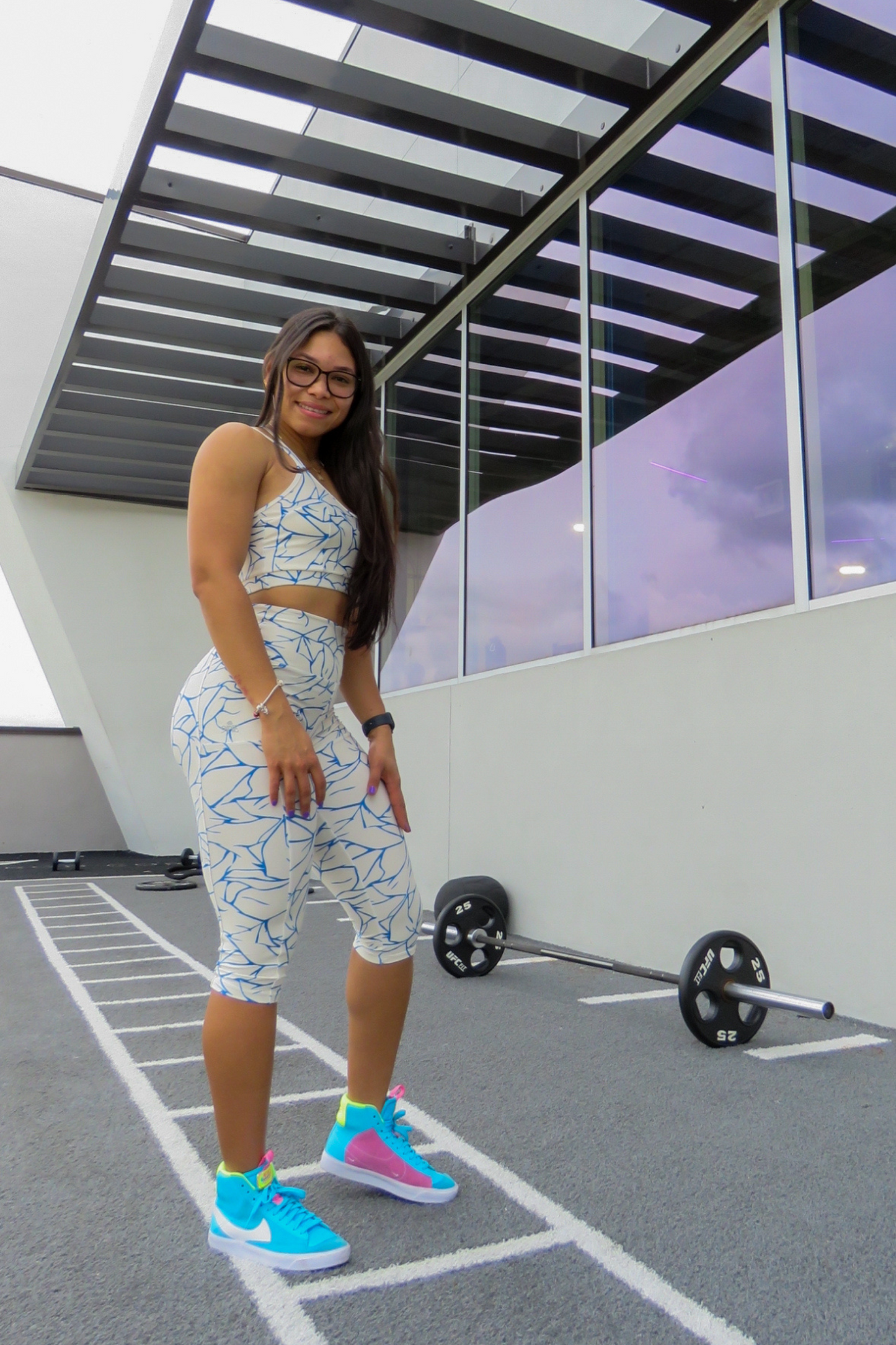 Blue Sequence Capri
