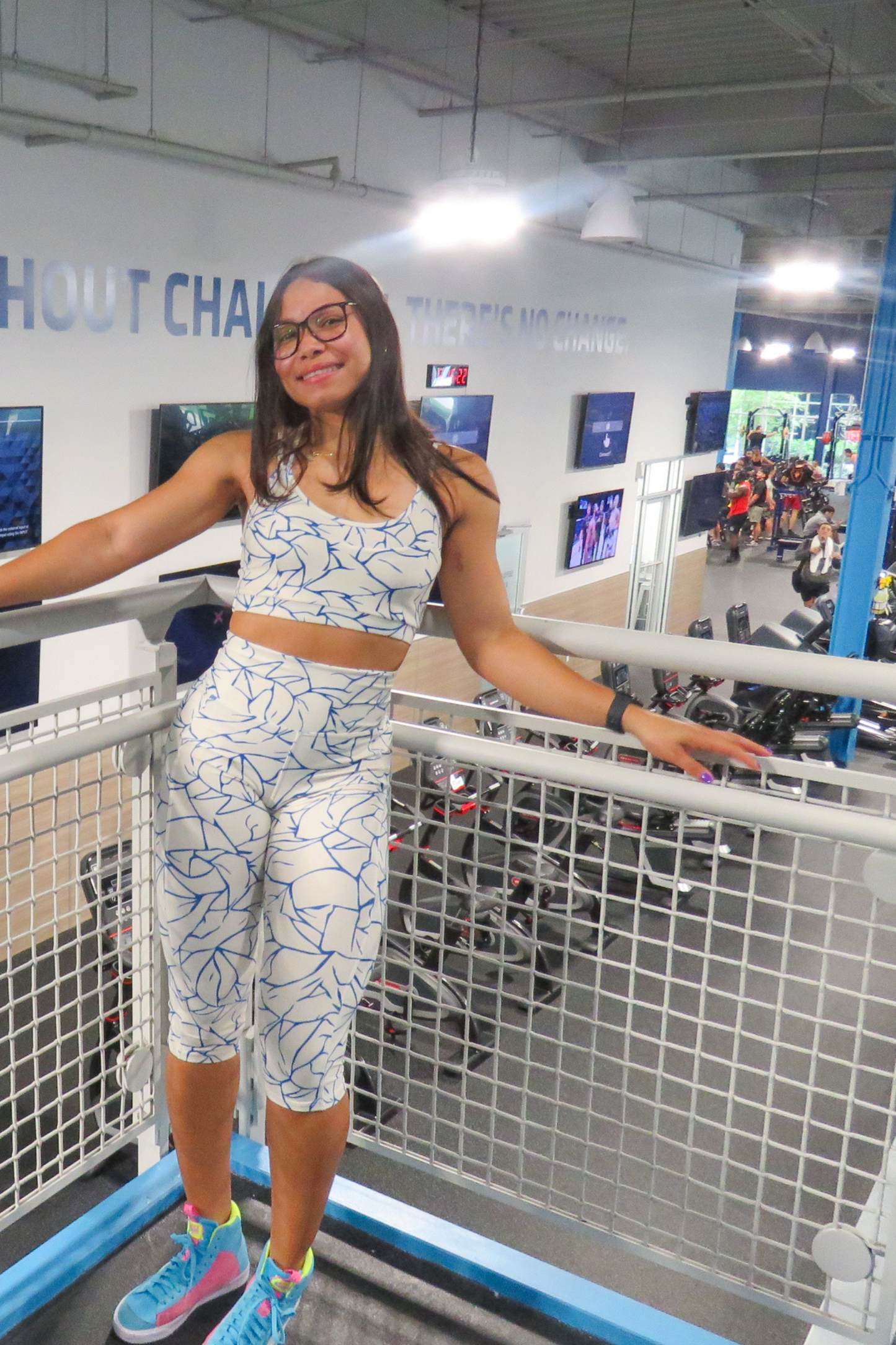 Blue Sequence Capri