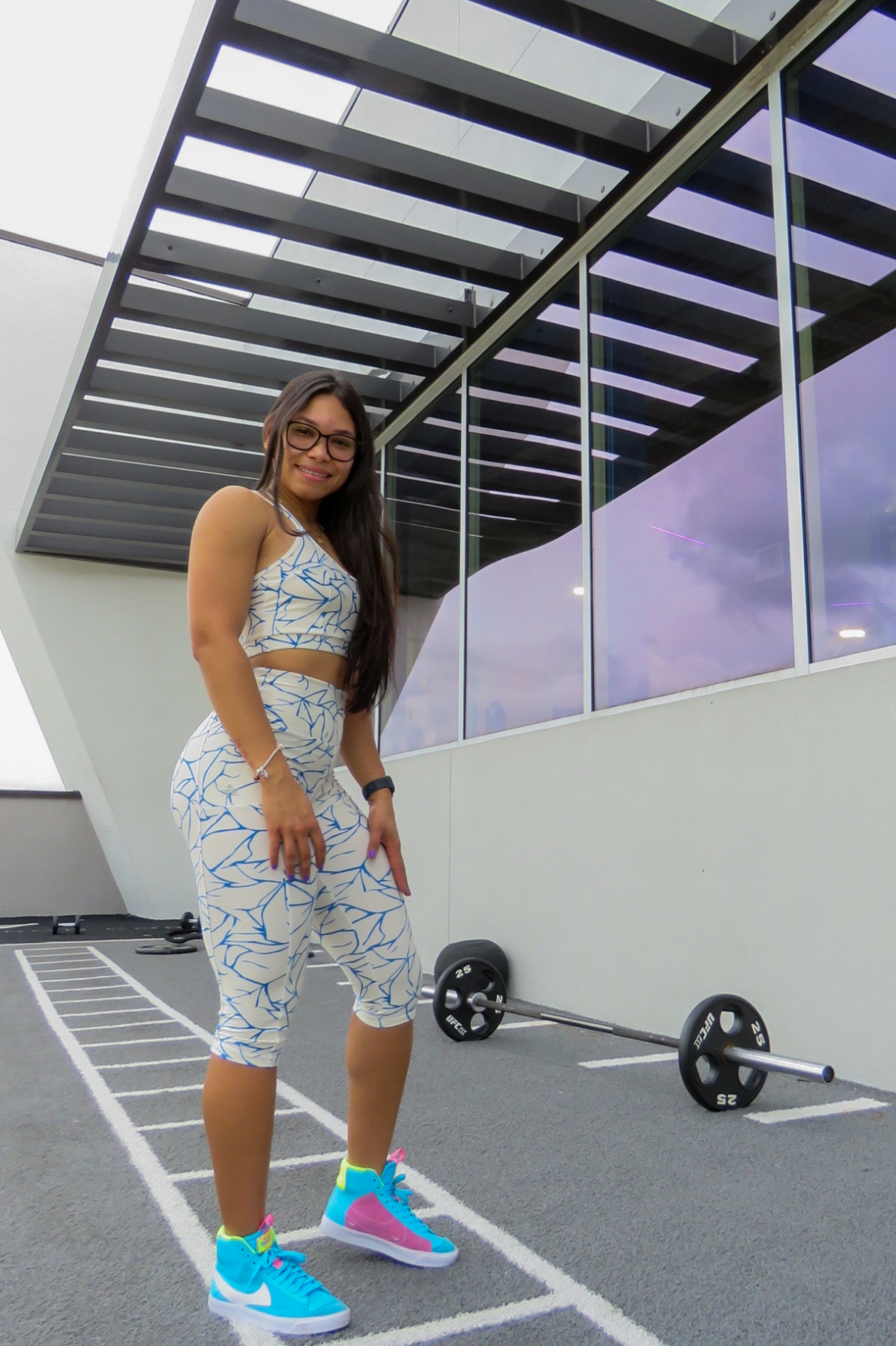 Blue Sequence Capri