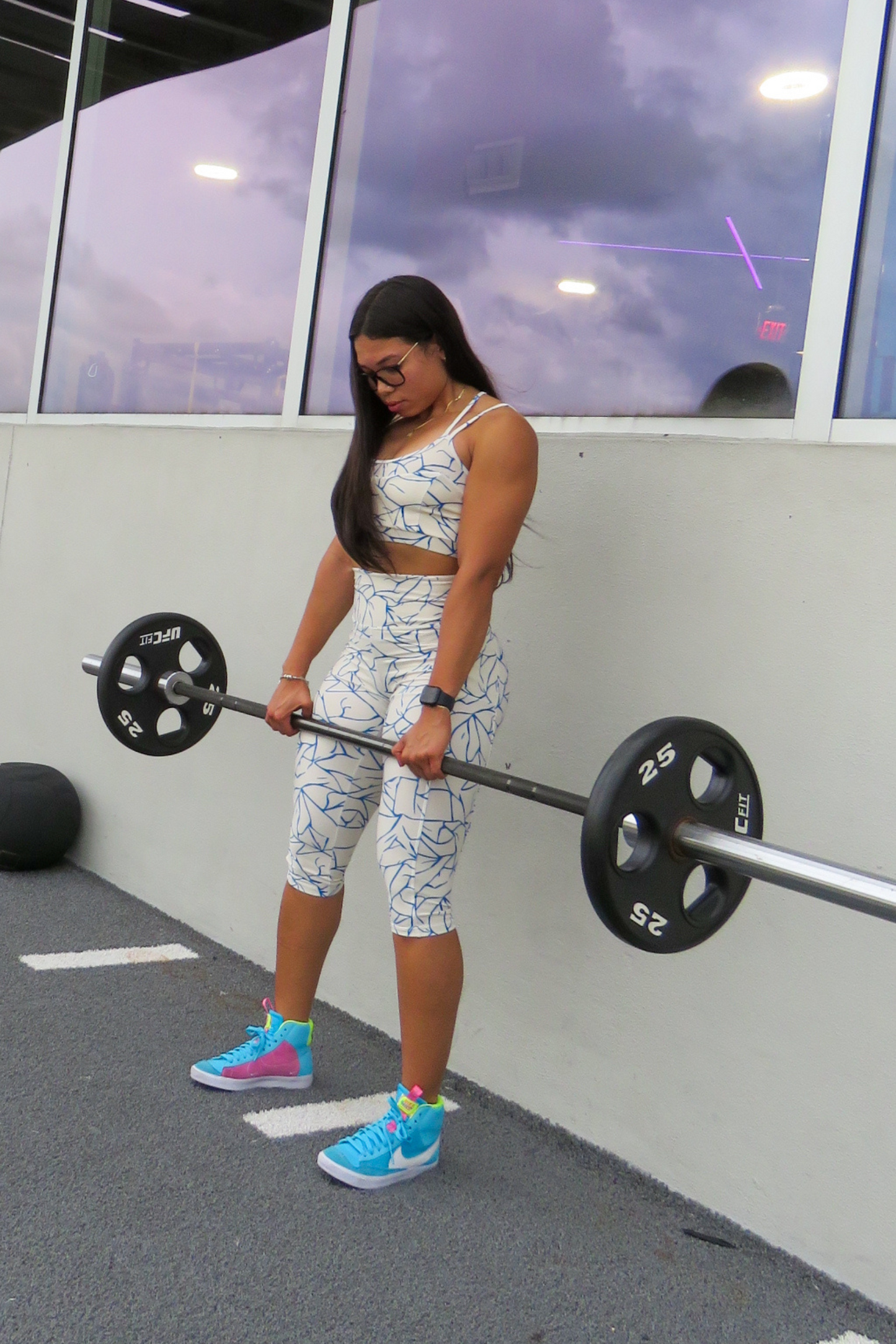 Blue Sequence Capri