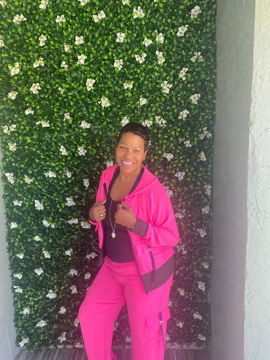 Miami Pink Cargo Pant