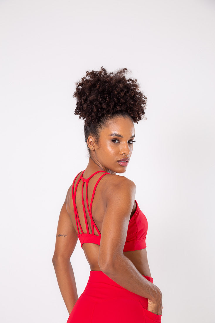 Red Ashley Bra