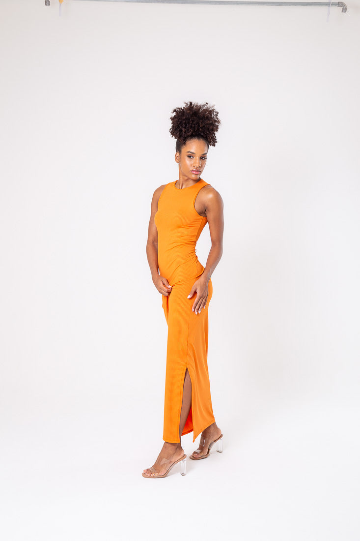 Orange Maxi Dress
