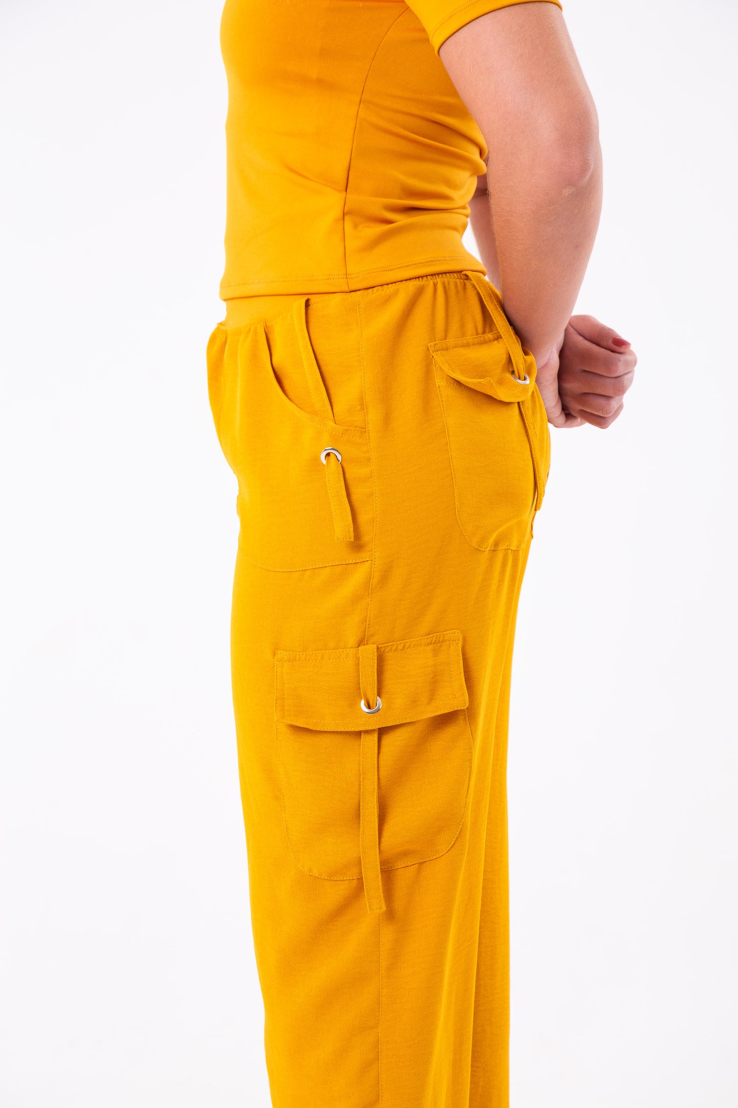 Mustard Cargo Pant