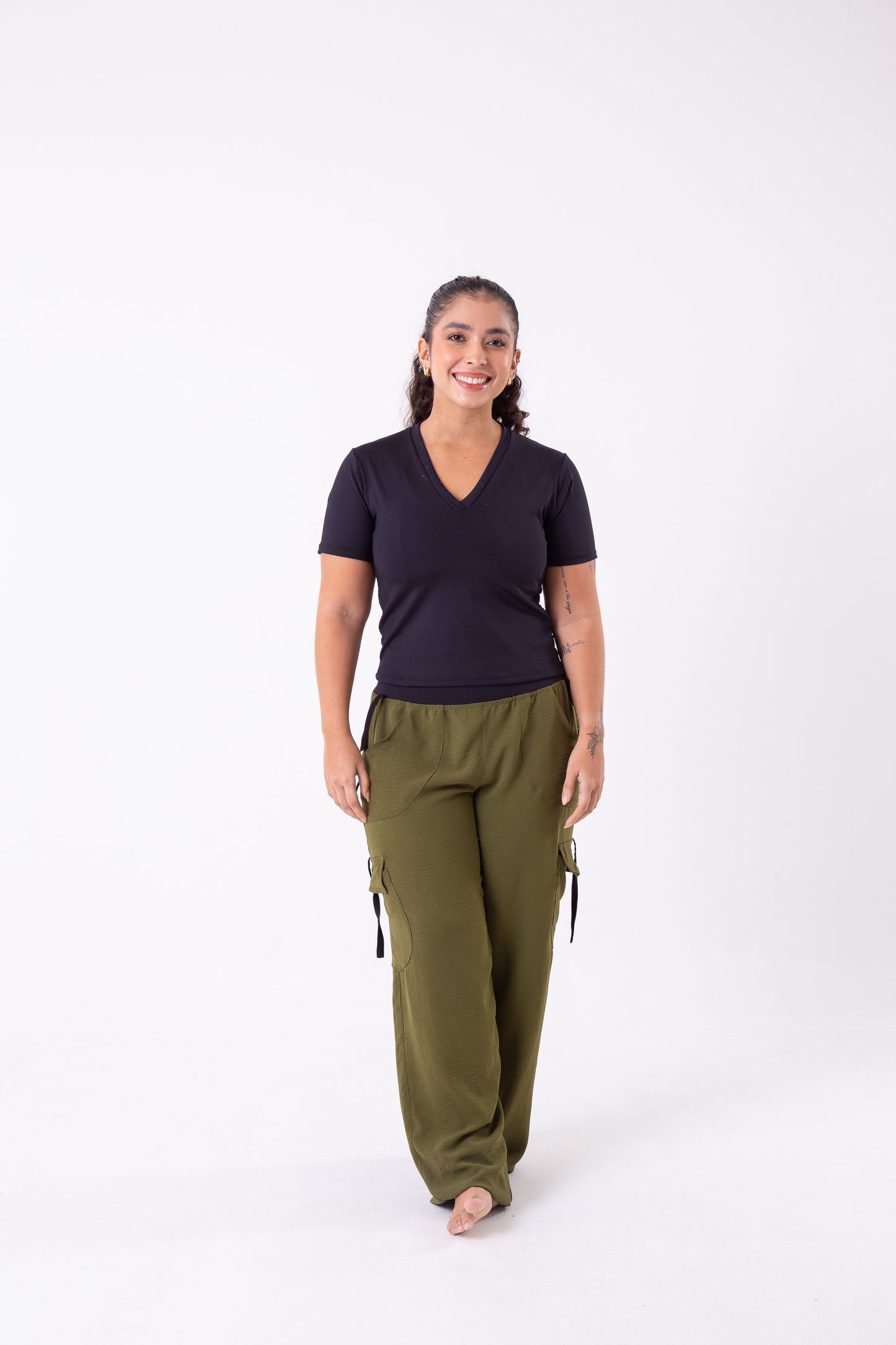Olive Green Cargo Pant