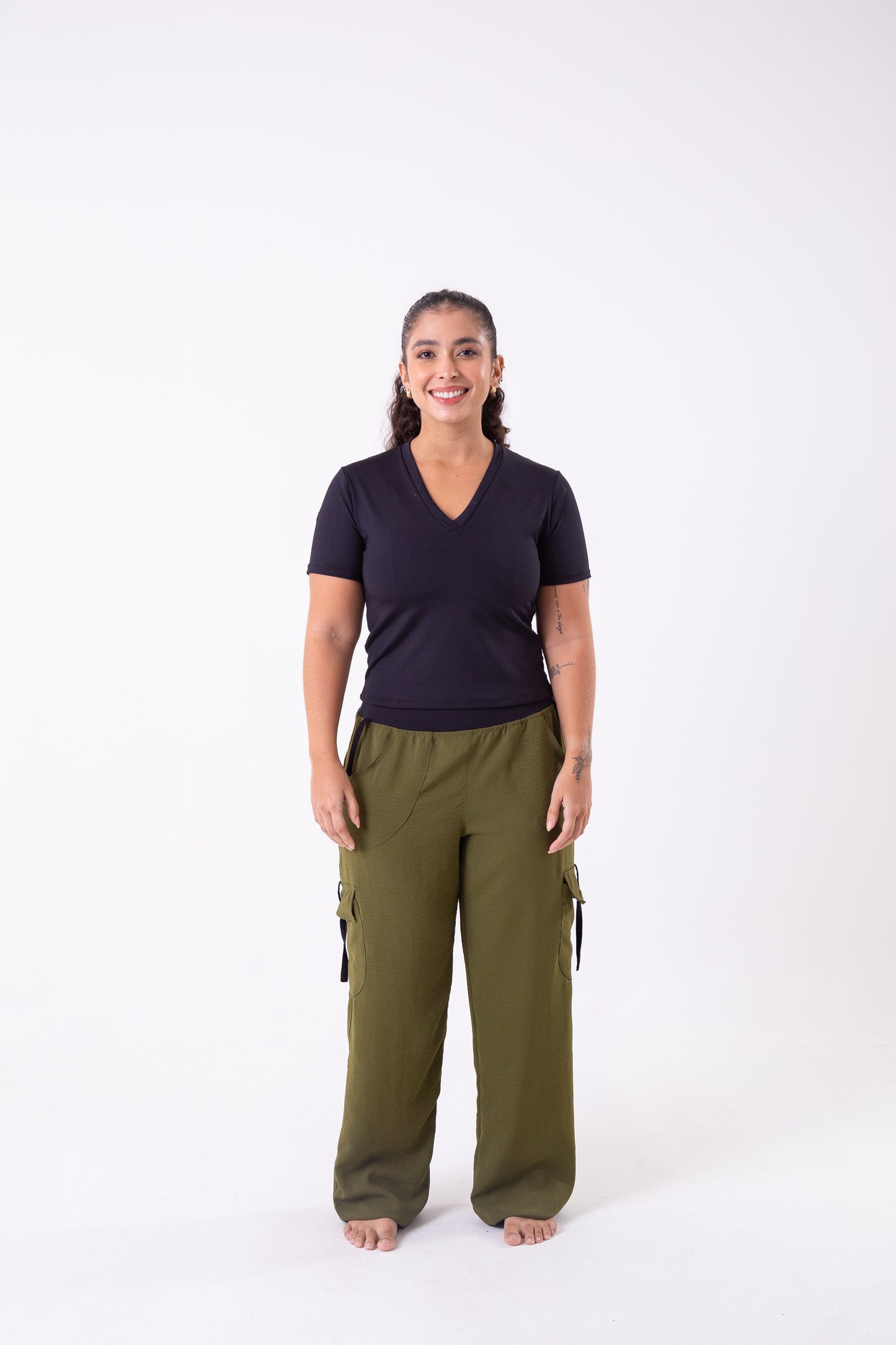 Olive Green Cargo Pant