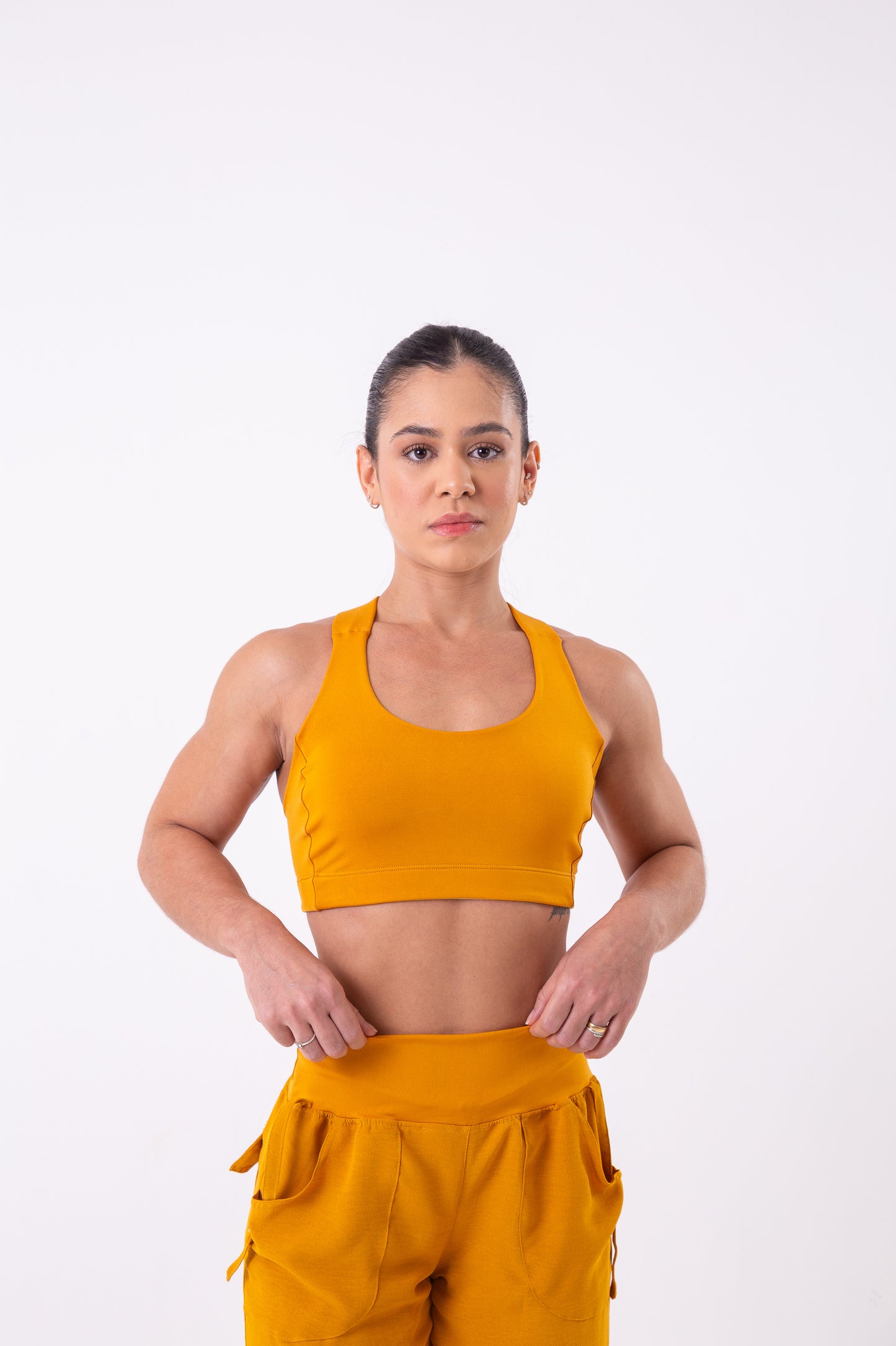 Mustard Structured Bra