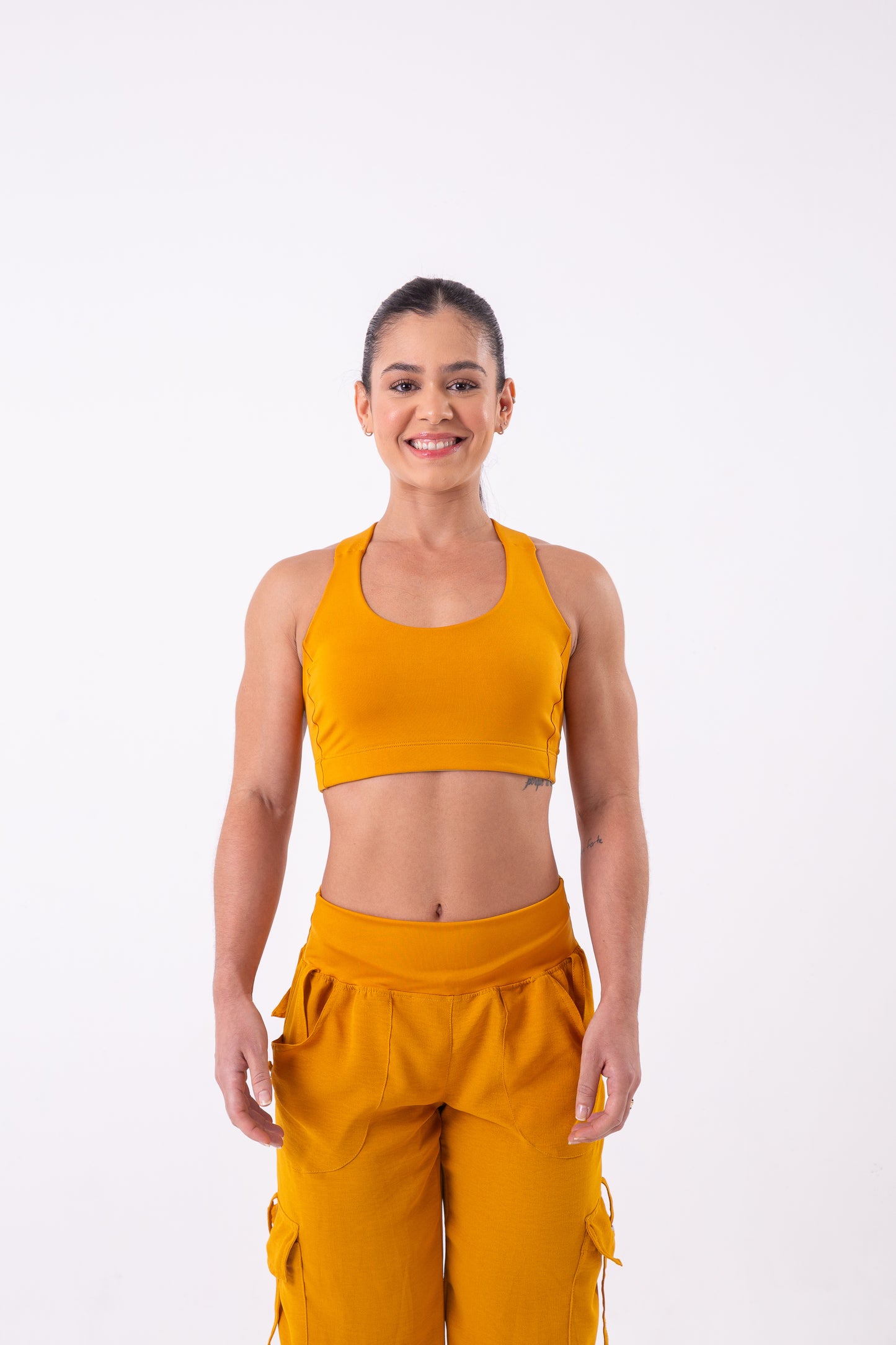 Mustard Structured Bra