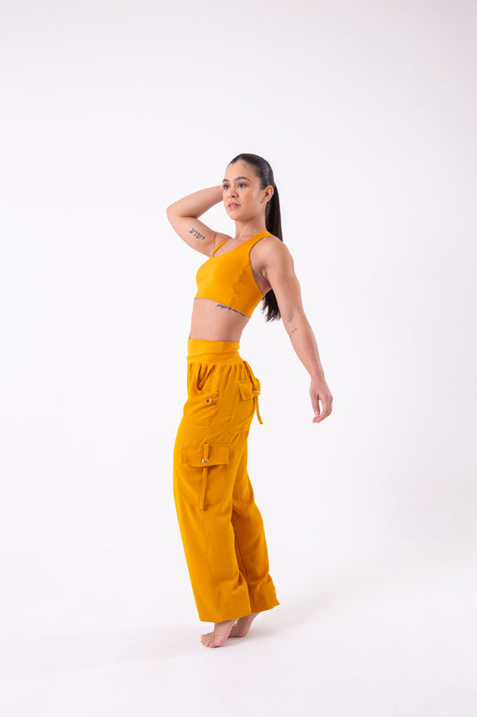 Mustard Structured Bra