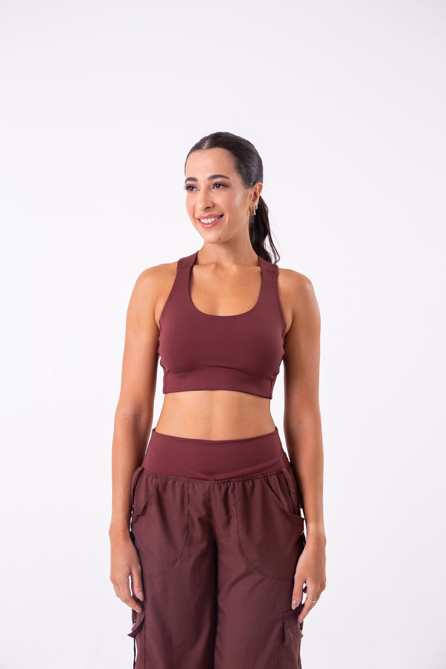 Chocolate Structured Bra