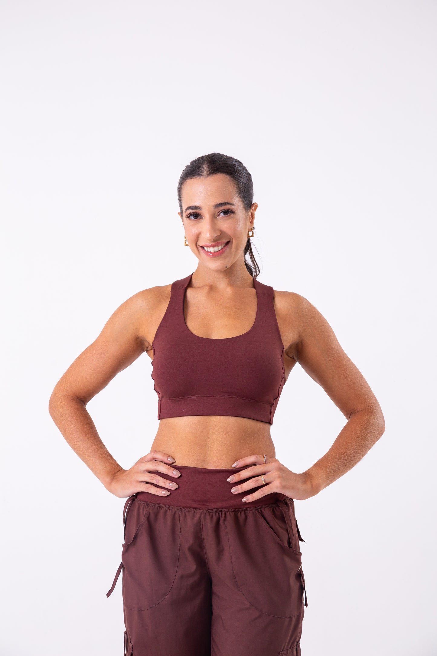 Chocolate Structured Bra