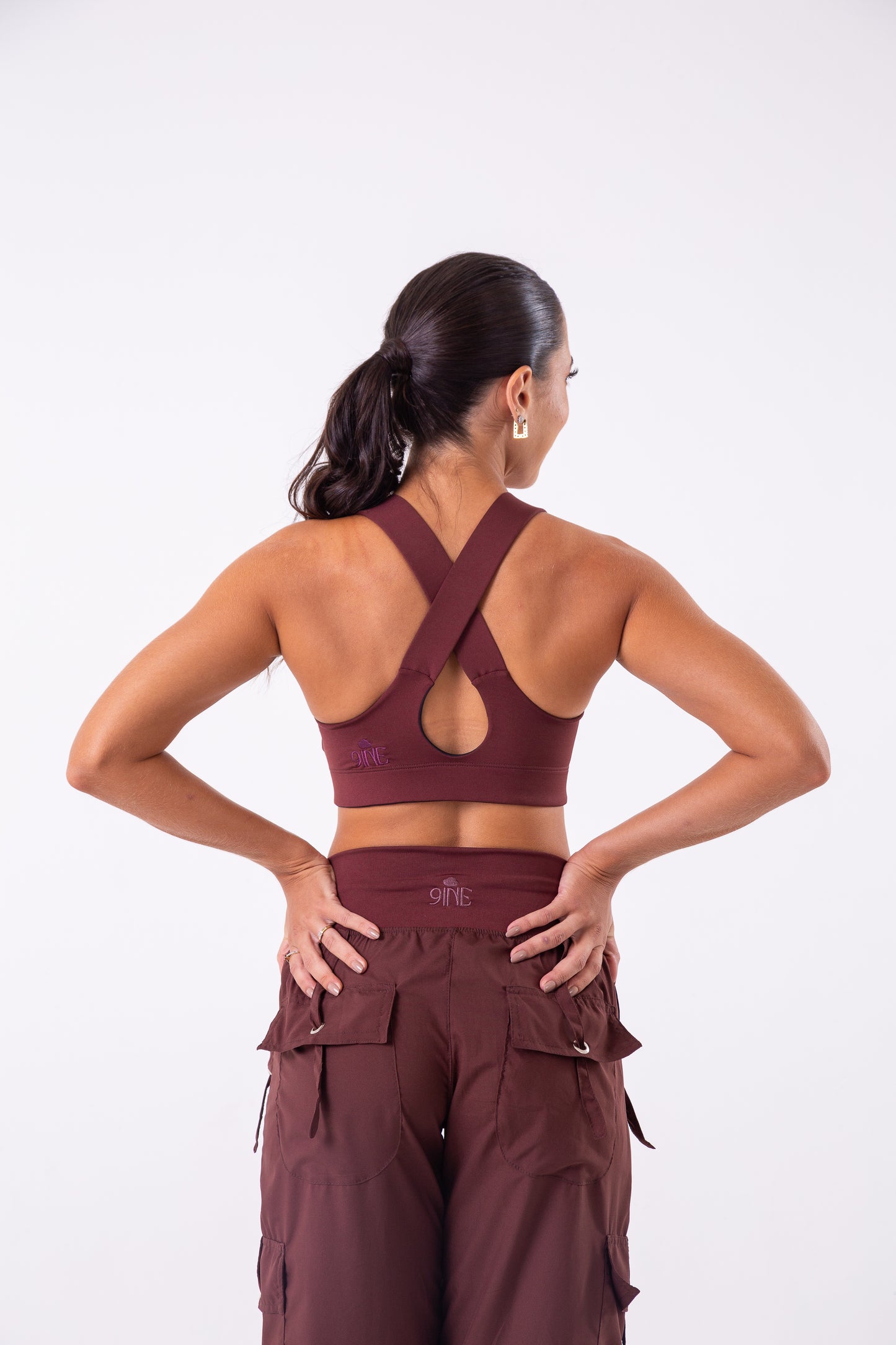 Chocolate Structured Bra