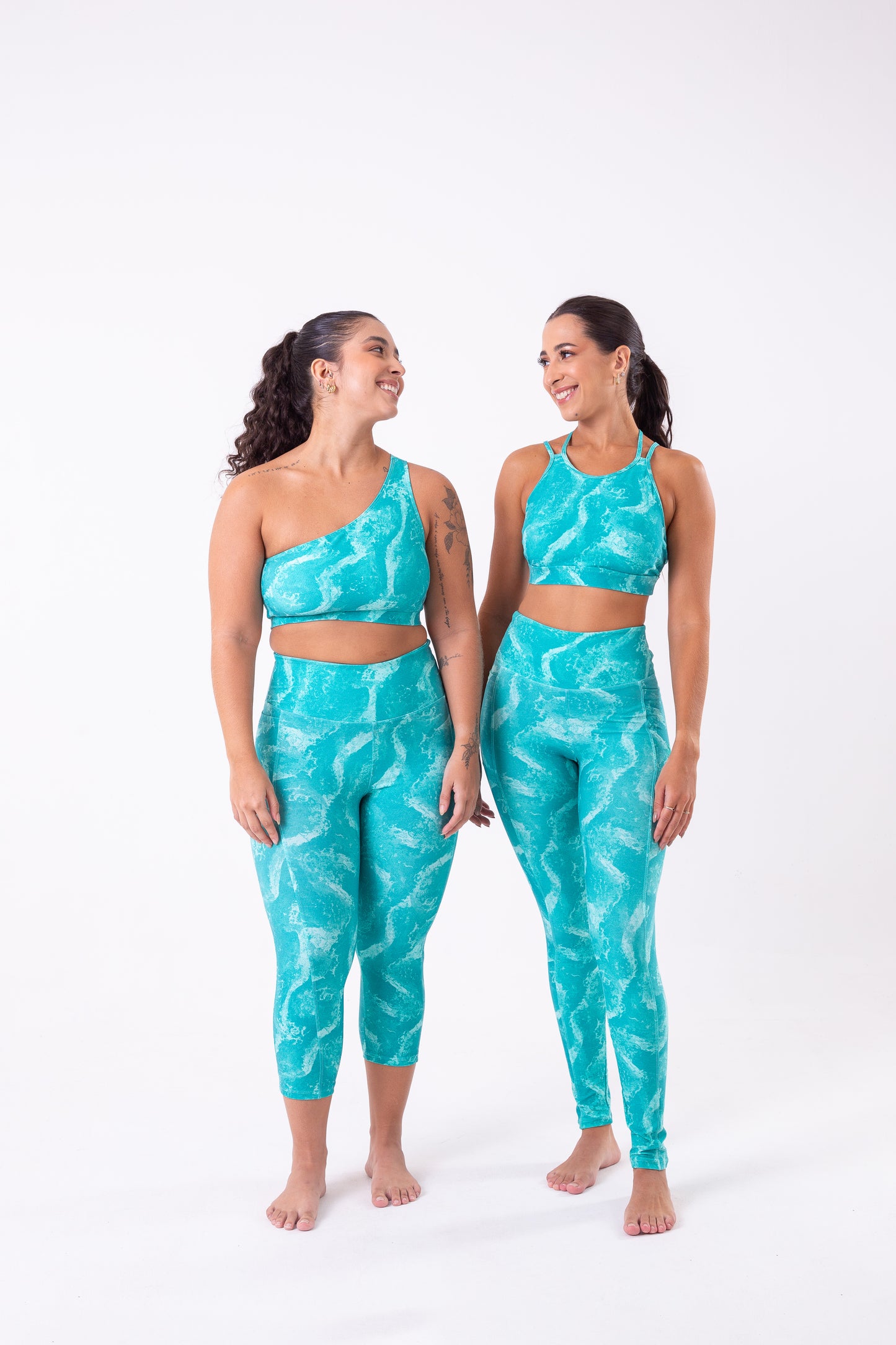 Aquamarine One Shoulder Bra