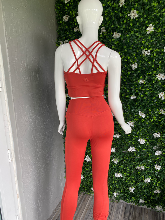 Grazed Cherry Legging