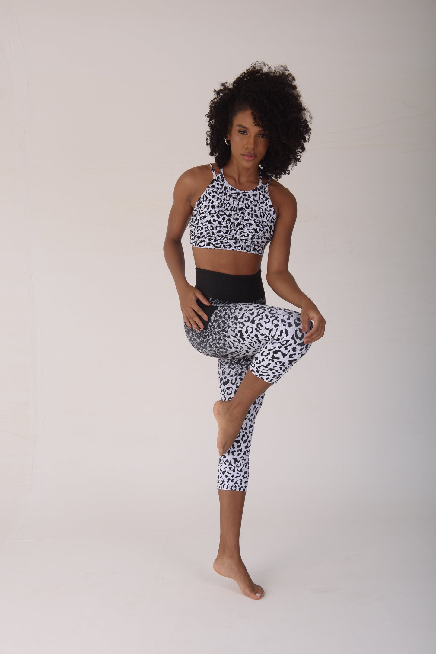 Ombre Animal One Pocket Capri