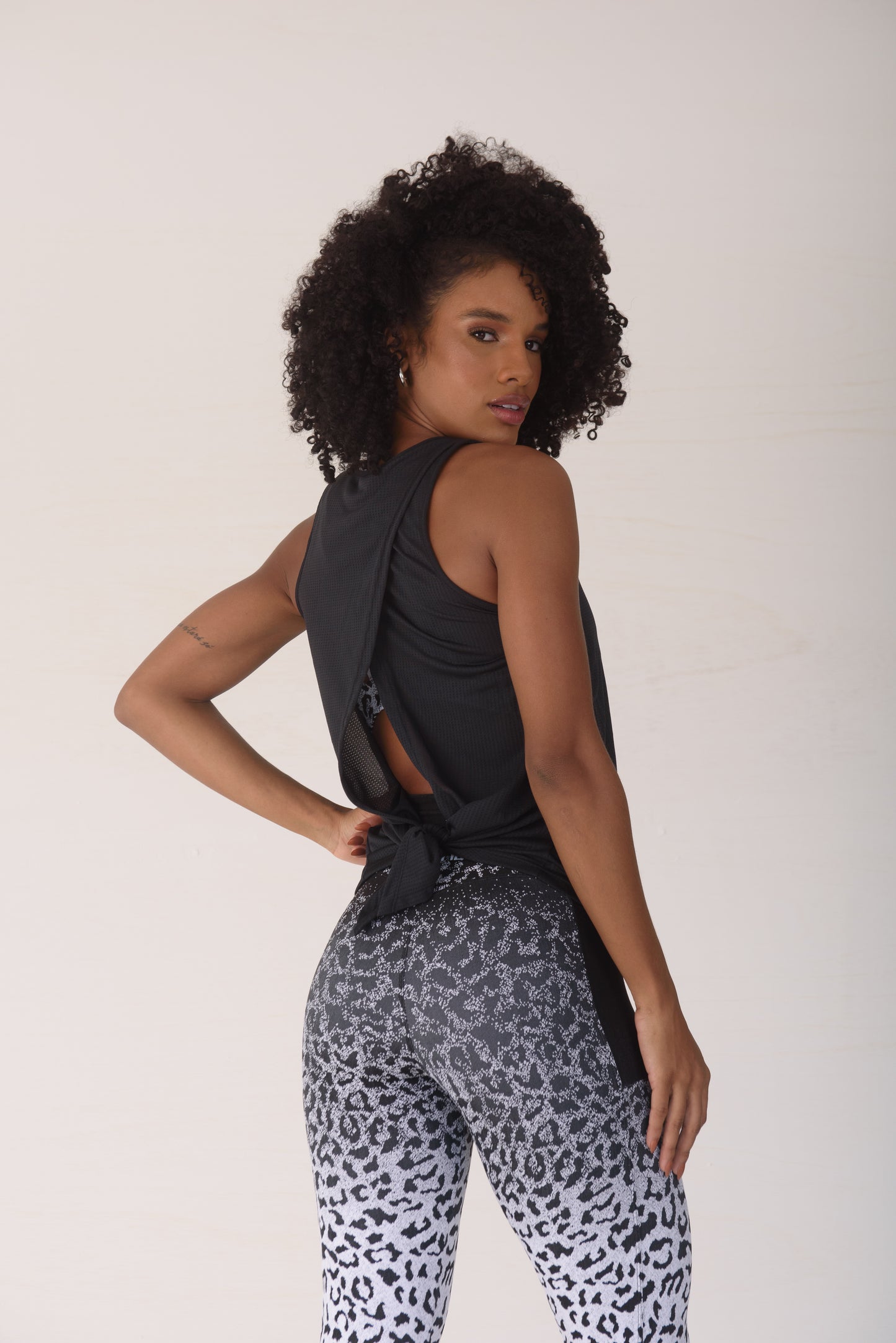 Black Tie Back Tank