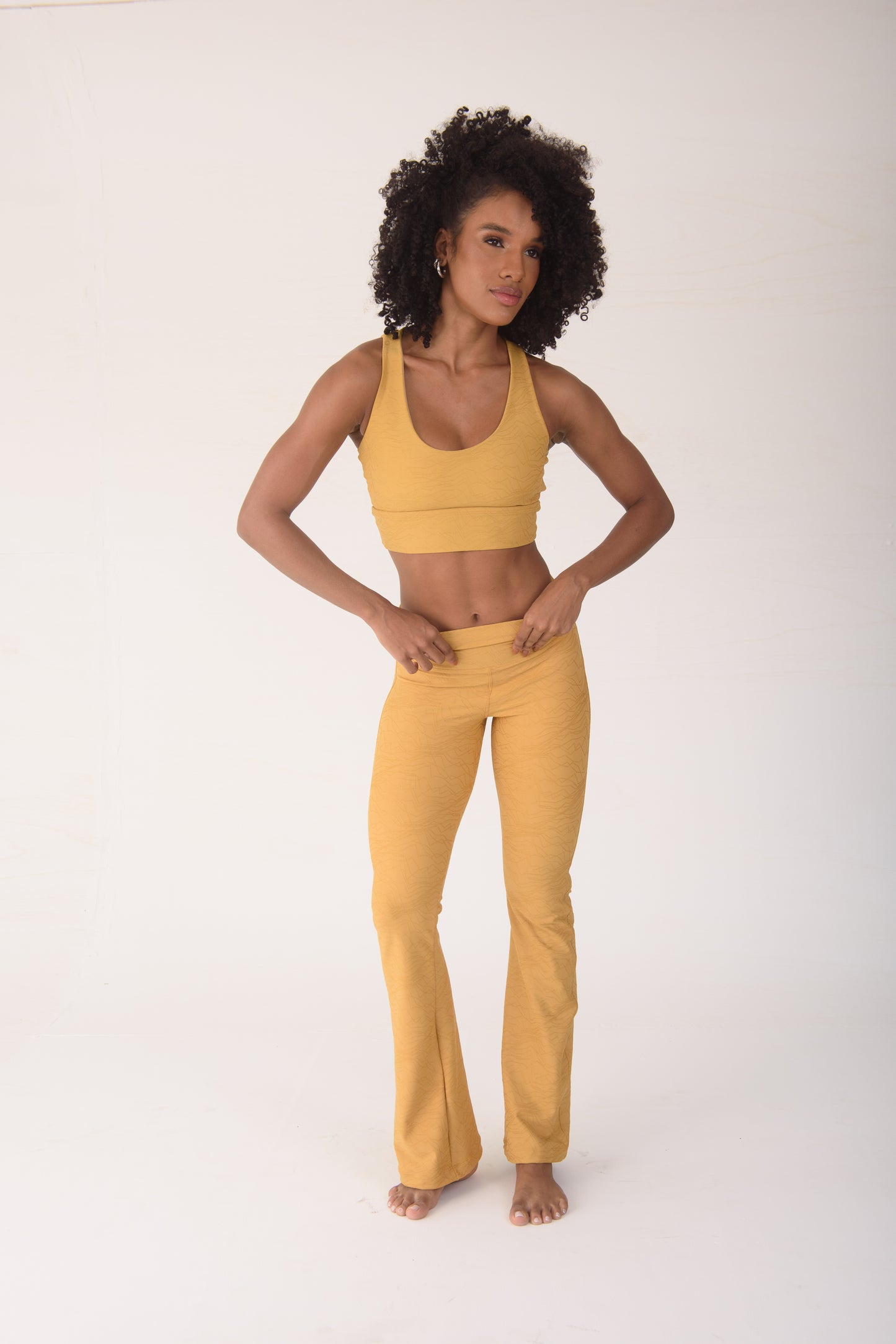 Gold Goddess Flare Pant