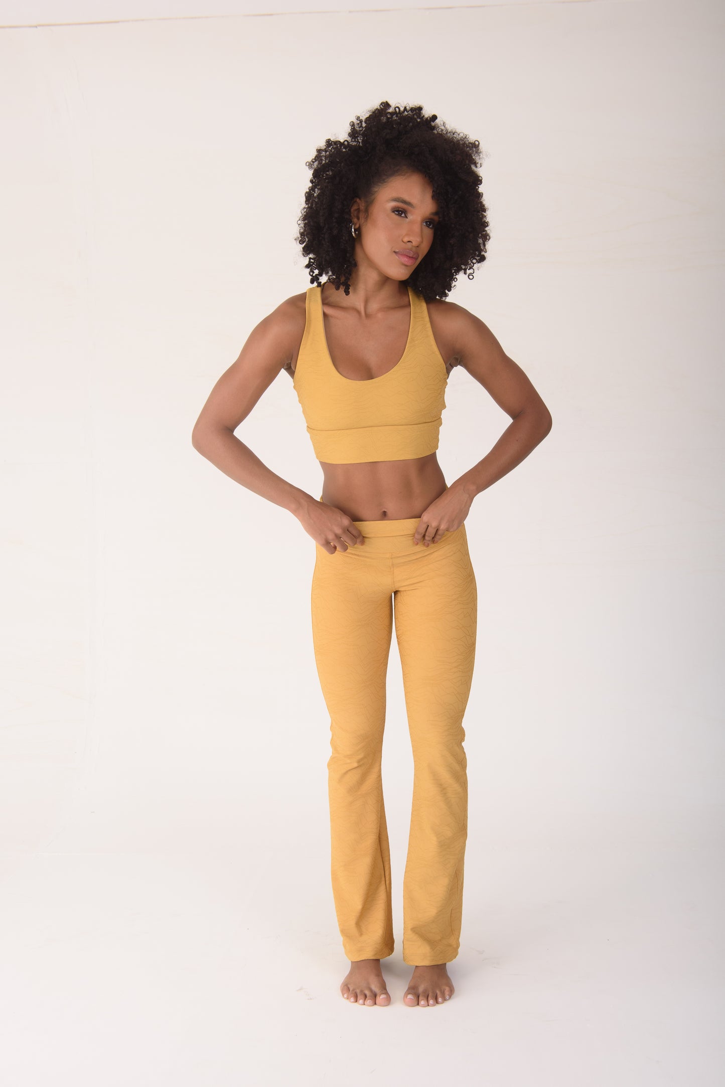 Gold Goddess Flare Pant