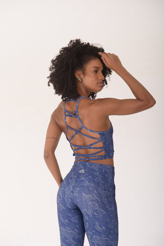 Dark Denim Chelsea Bra