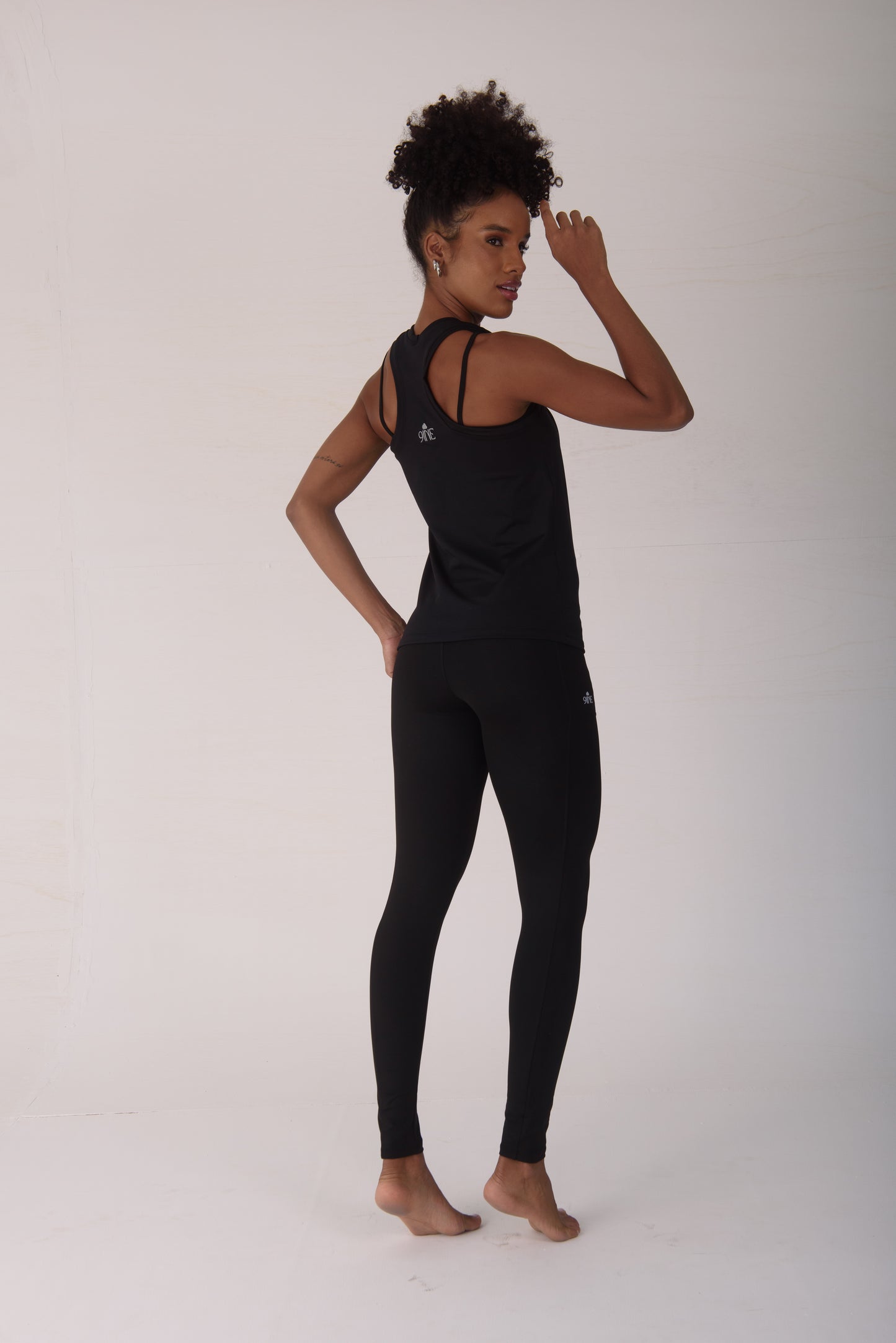 Black Racerback Tee