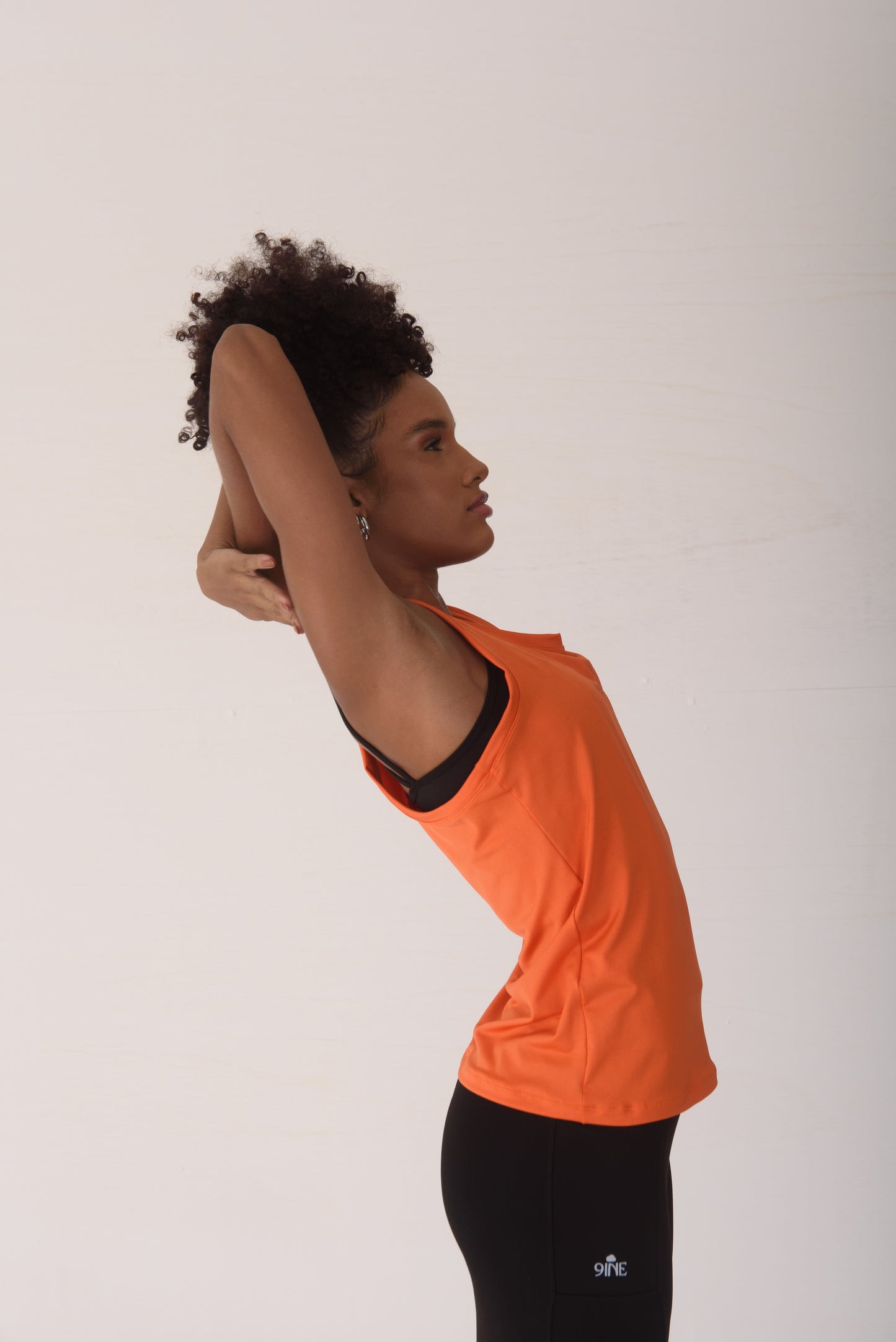 Orange Racerback Tee