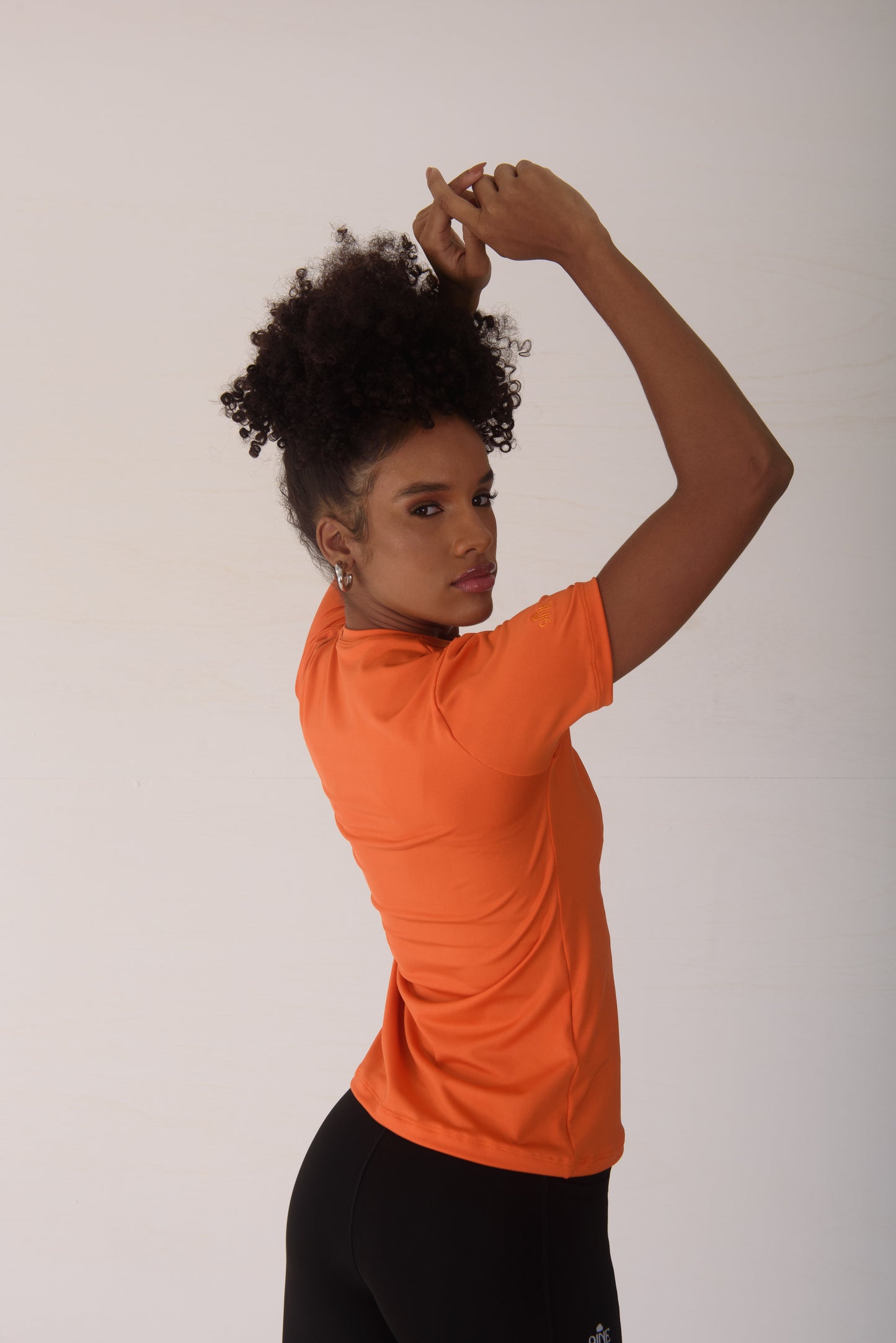 Orange Not So Basic Tee