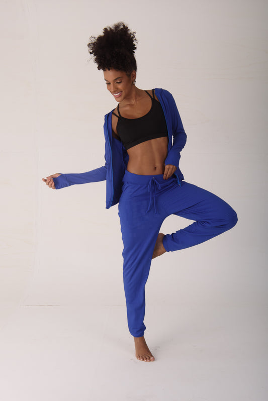 Royal Ribbed Jogger
