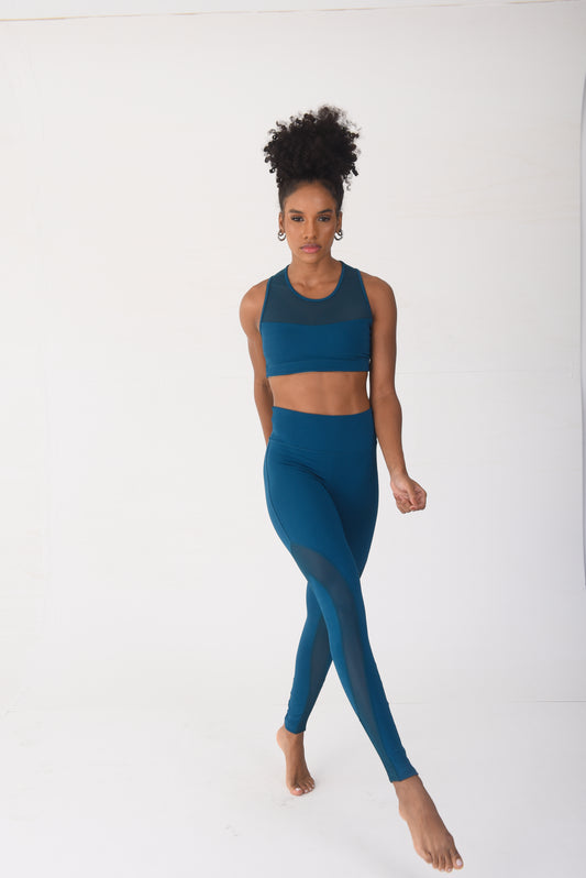 Jewel Luxe Mesh Legging