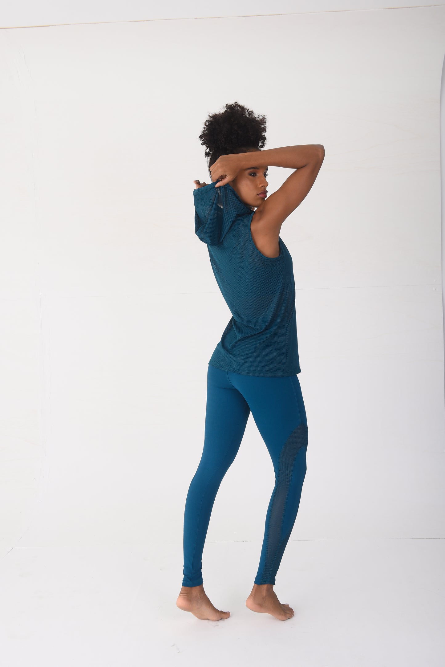 Jewel Luxe Mesh Hoodie