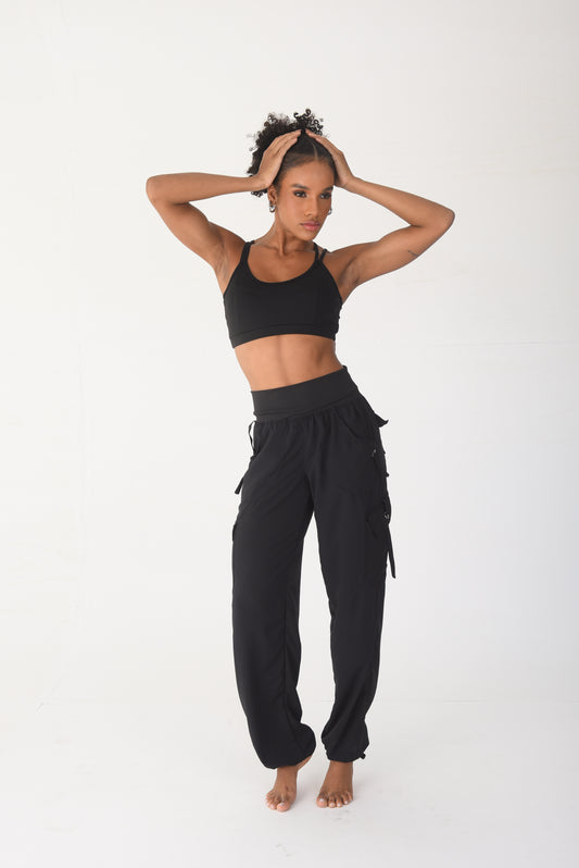 Black Cargo Pant