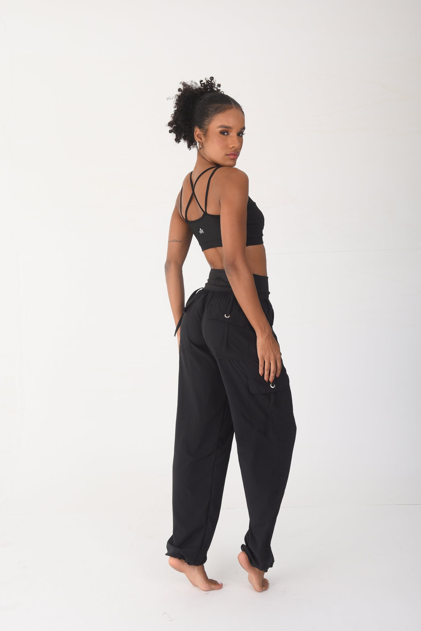 Black Cargo Pant