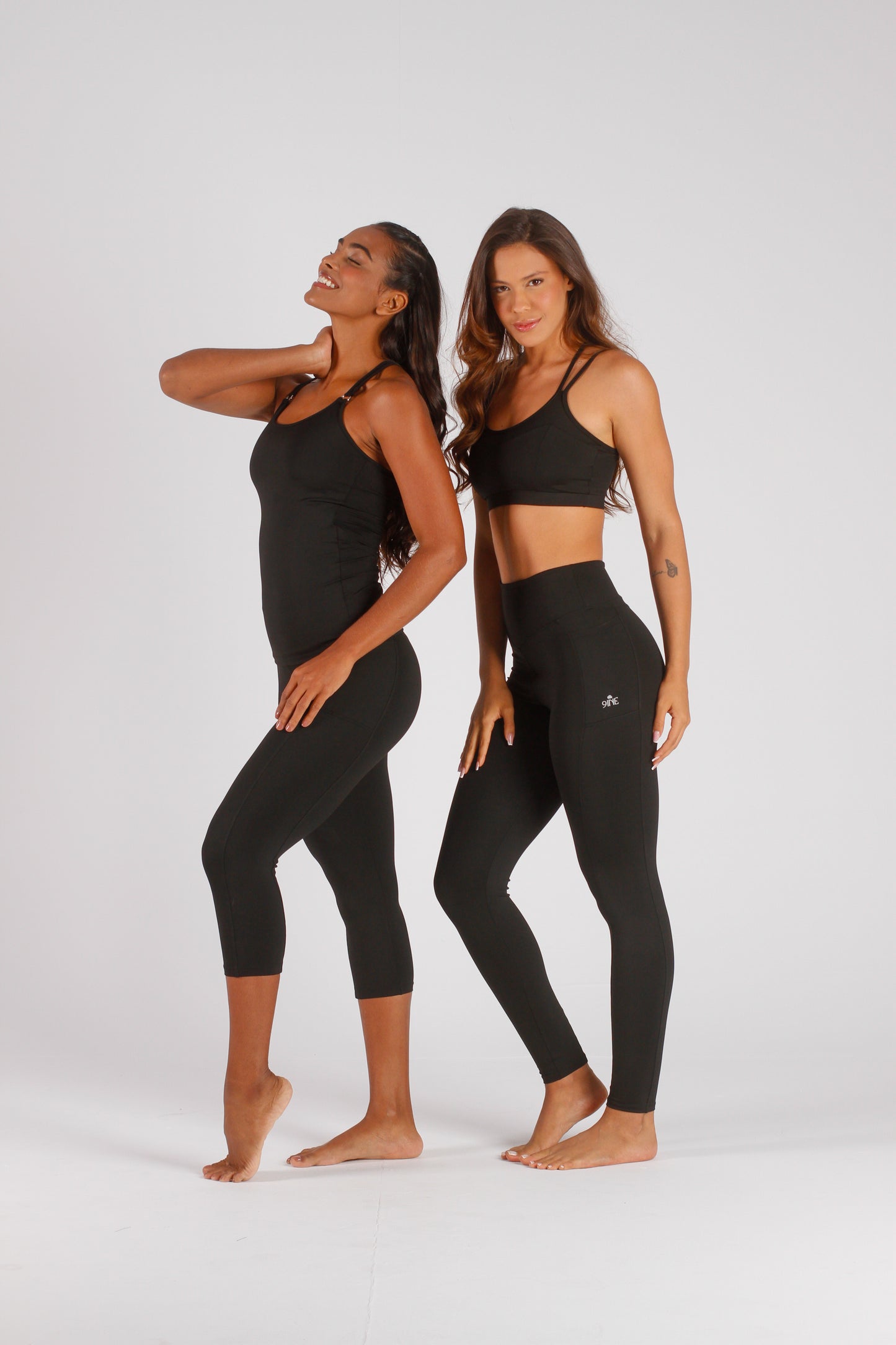 Black Pocket Legging