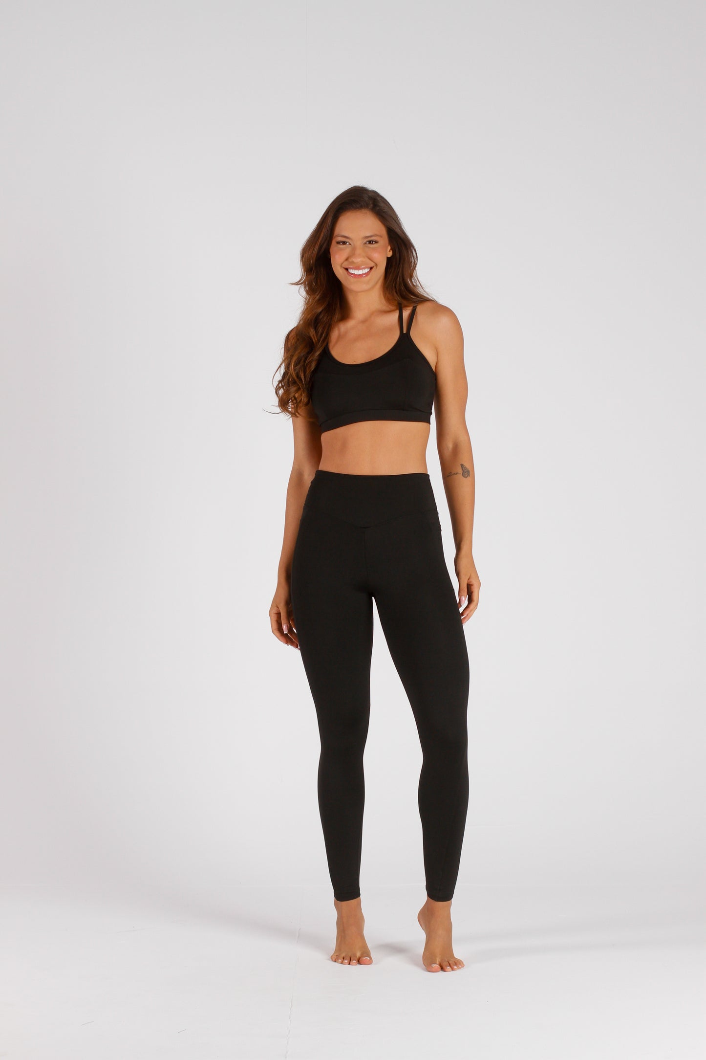 Black Pocket Legging