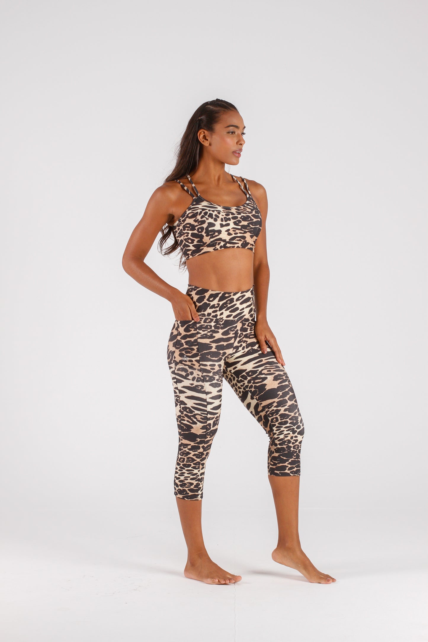 Animal Fever Pocket 3/4 Legging