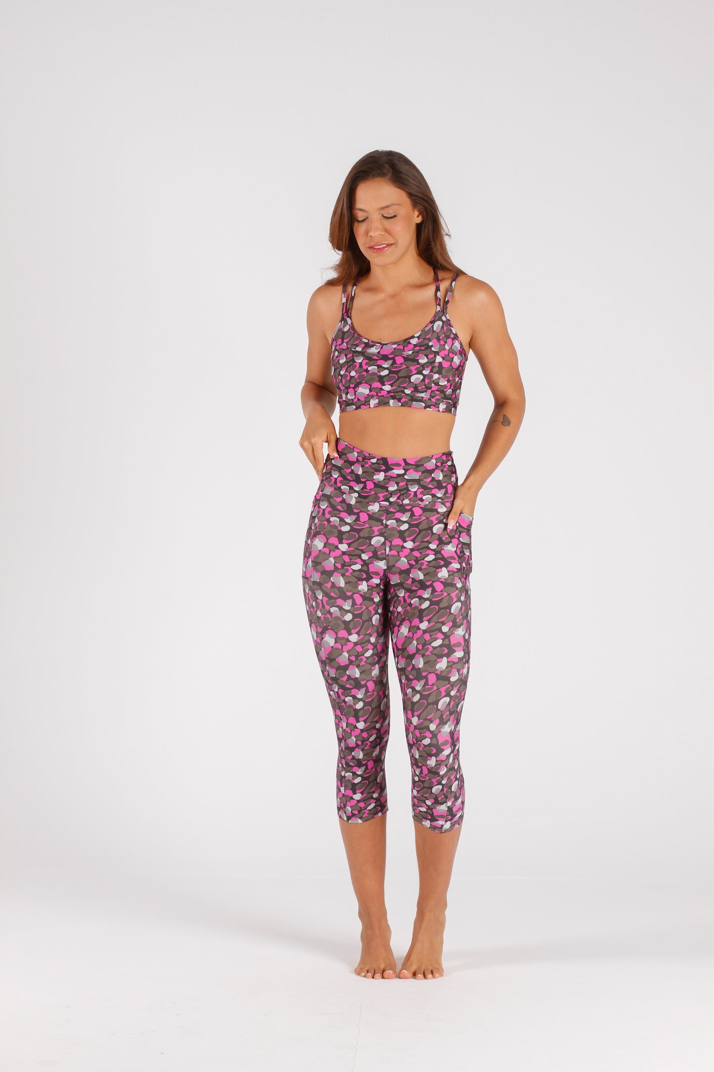 Pebble Pocket 3/4 Legging