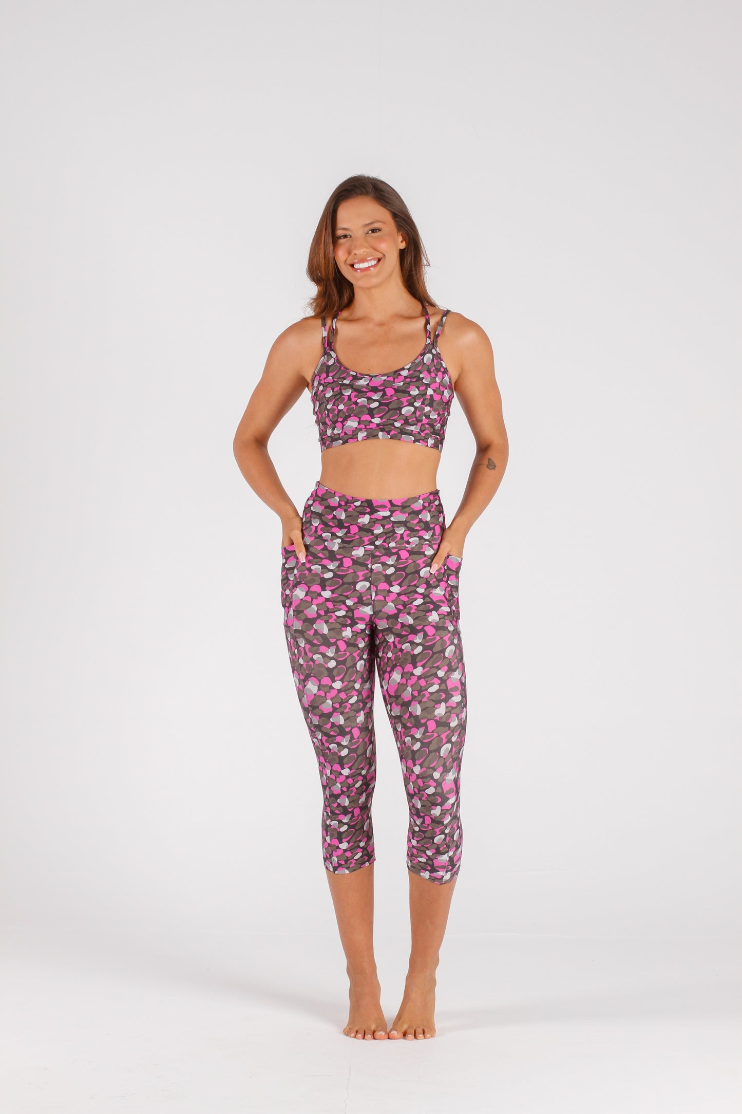 Pebble Pocket 3/4 Legging