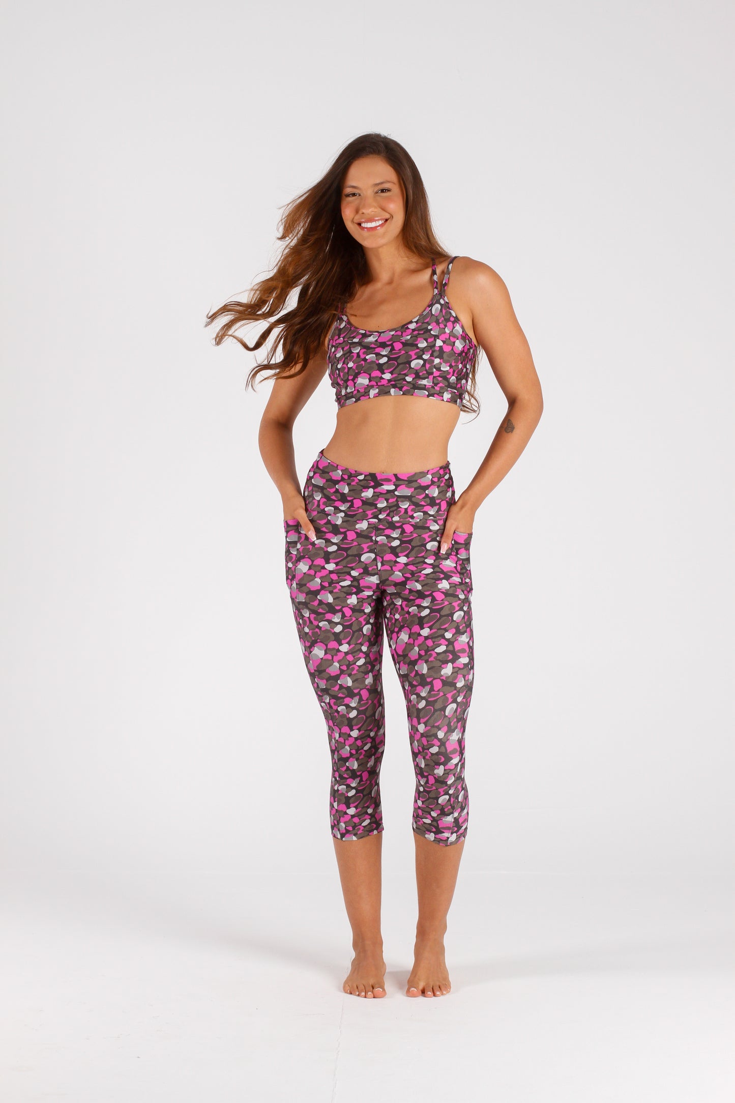 Pebble Pocket 3/4 Legging