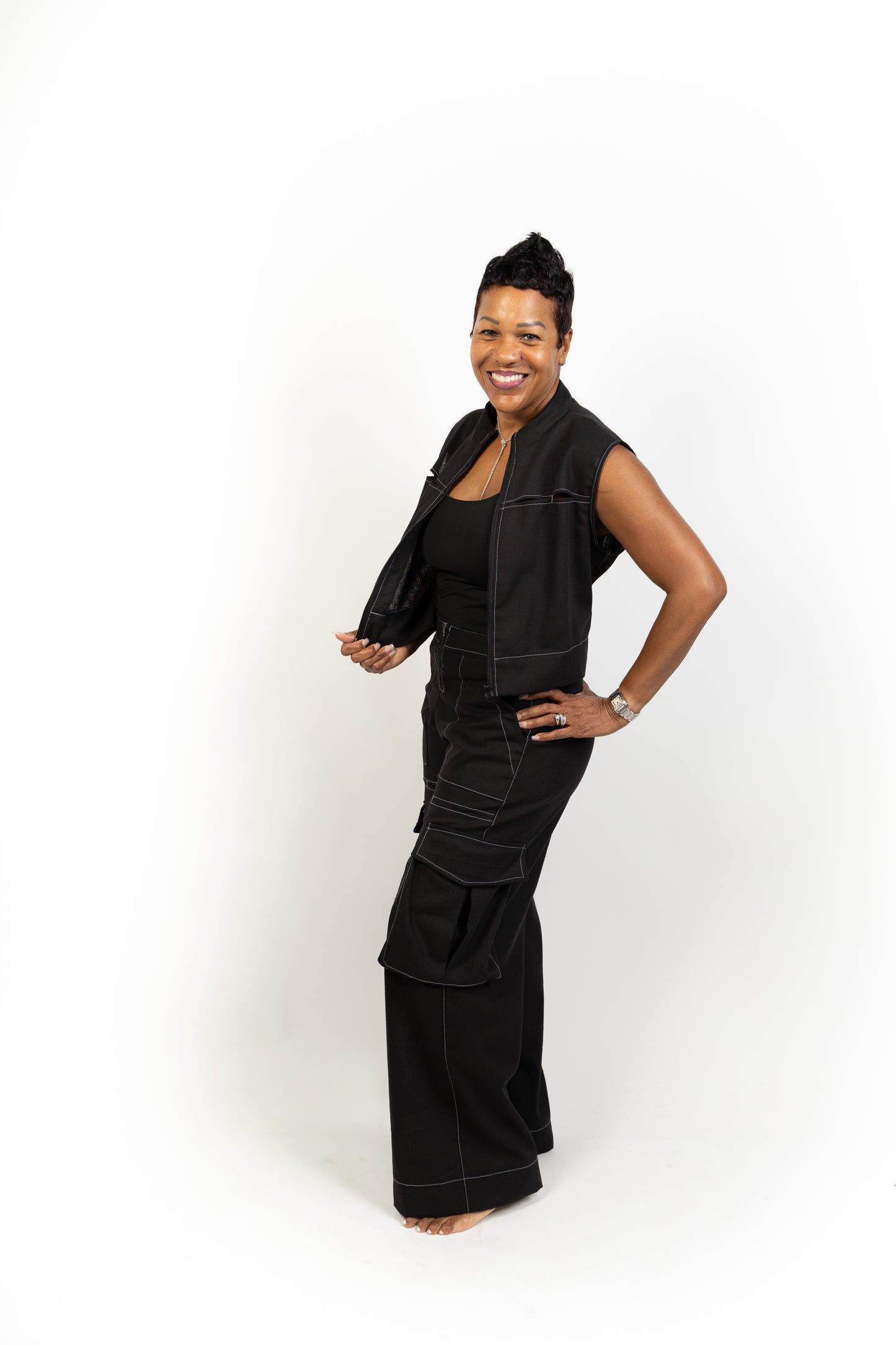 Black Fashion Cargo
