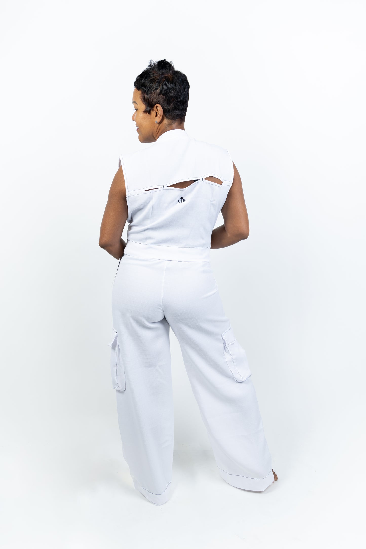 White Fashion Vest