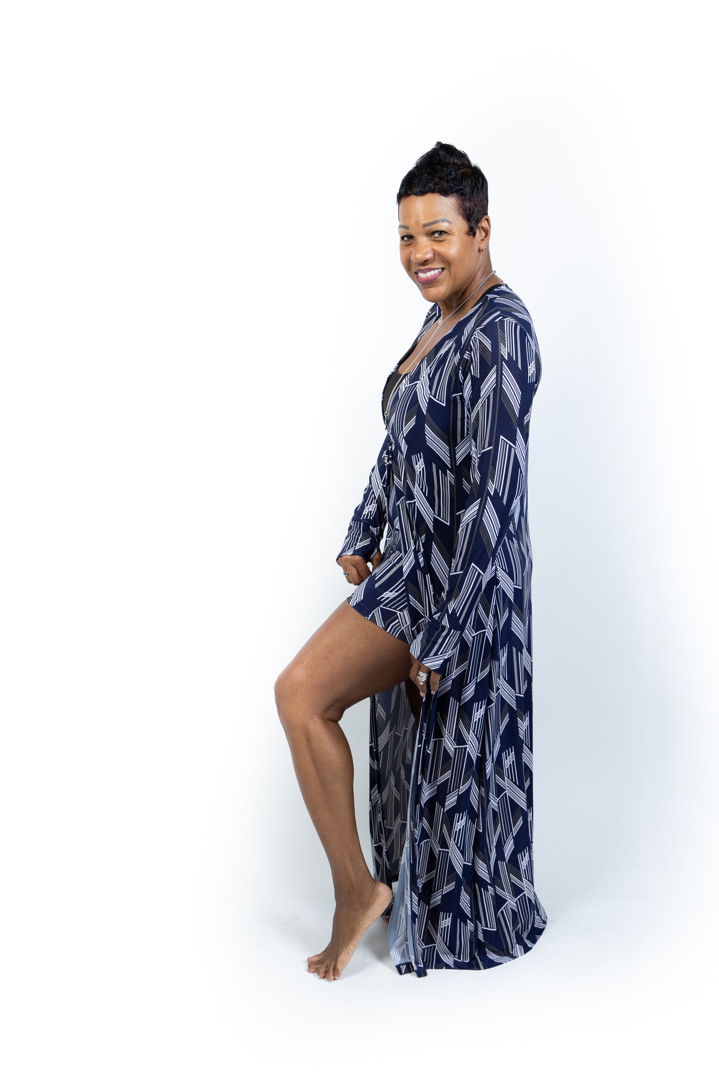 Kaftan Blue Print