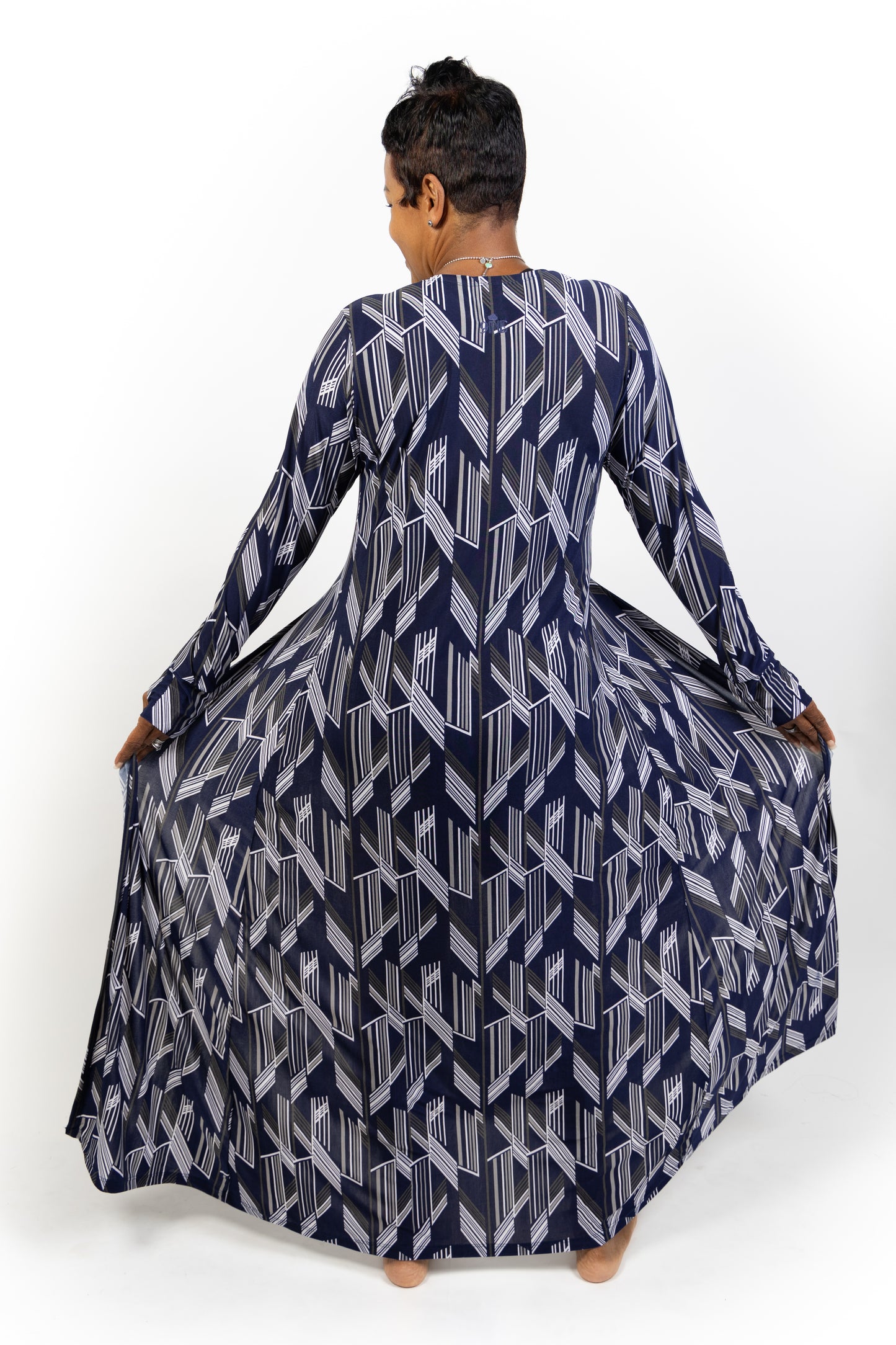 Kaftan Blue Print