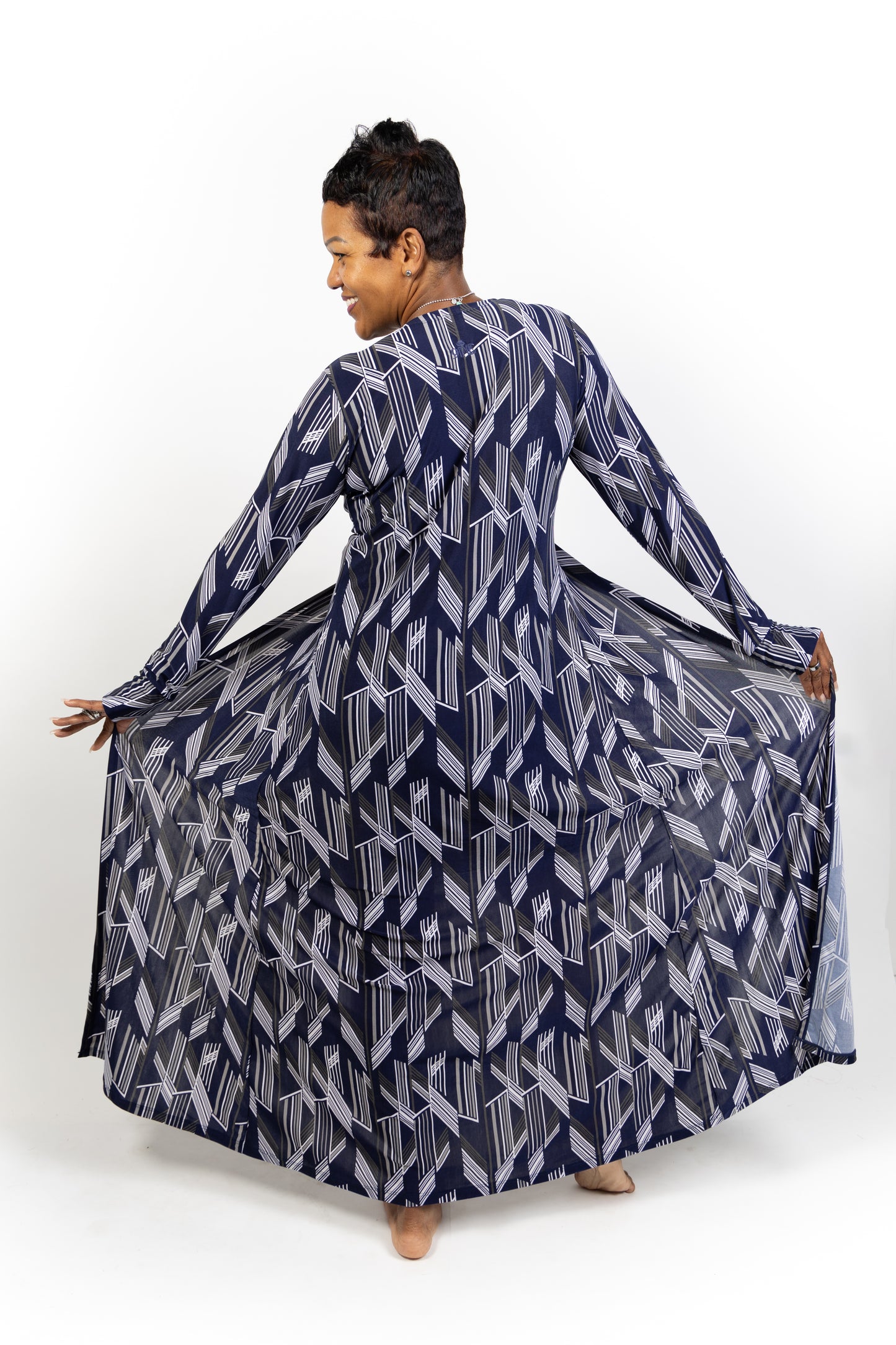 Kaftan Blue Print