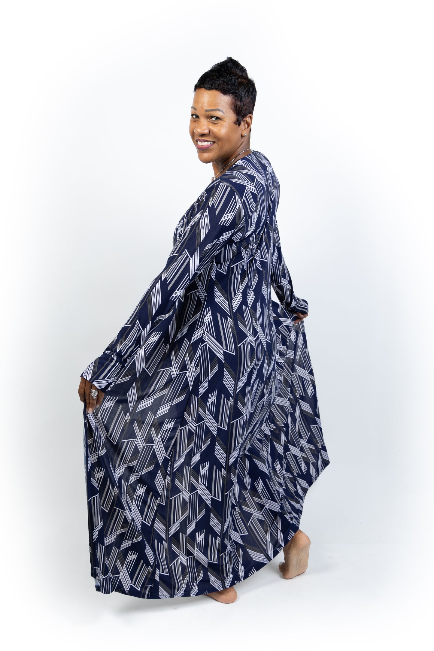 Kaftan Blue Print