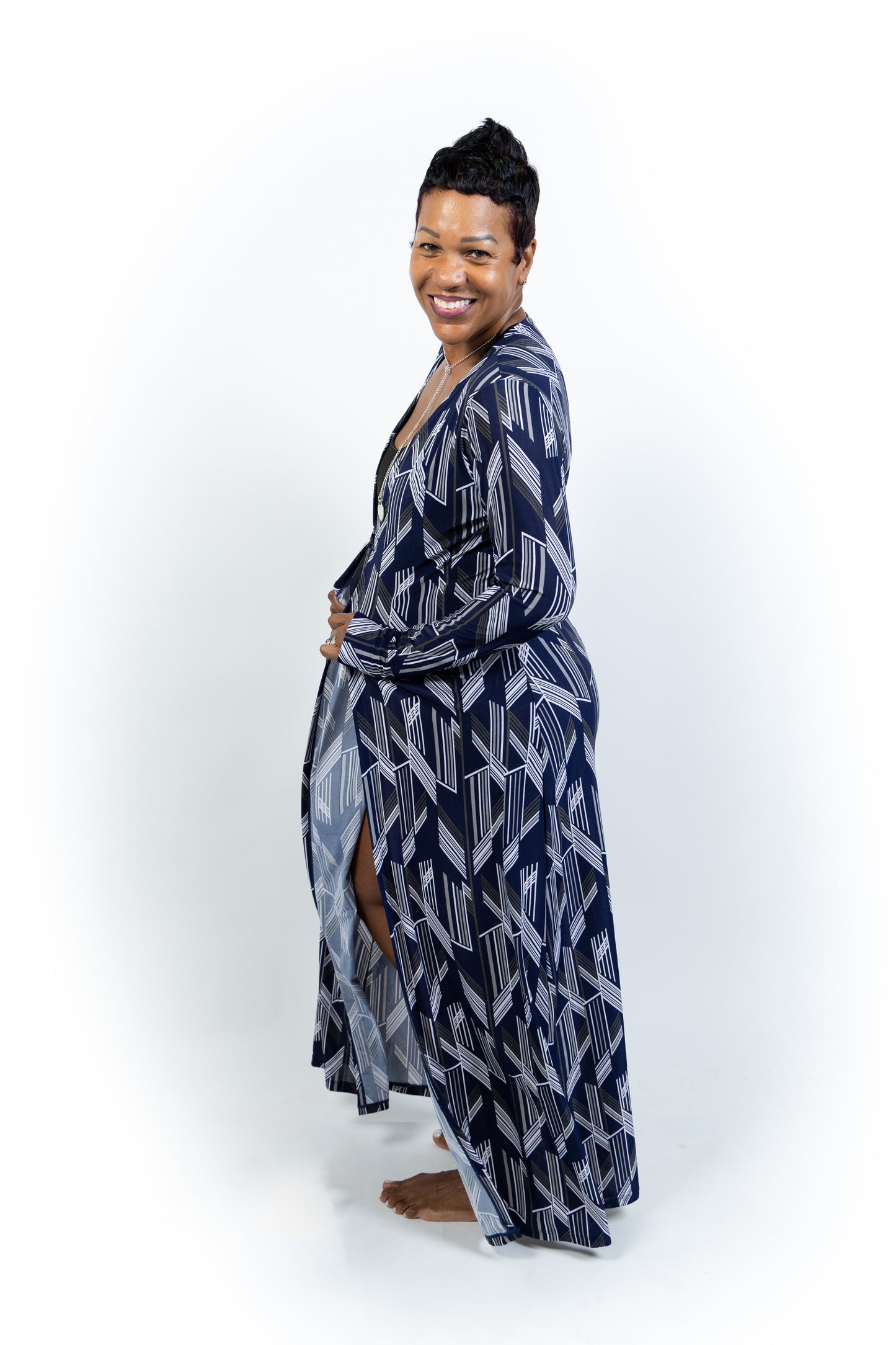 Kaftan Blue Print