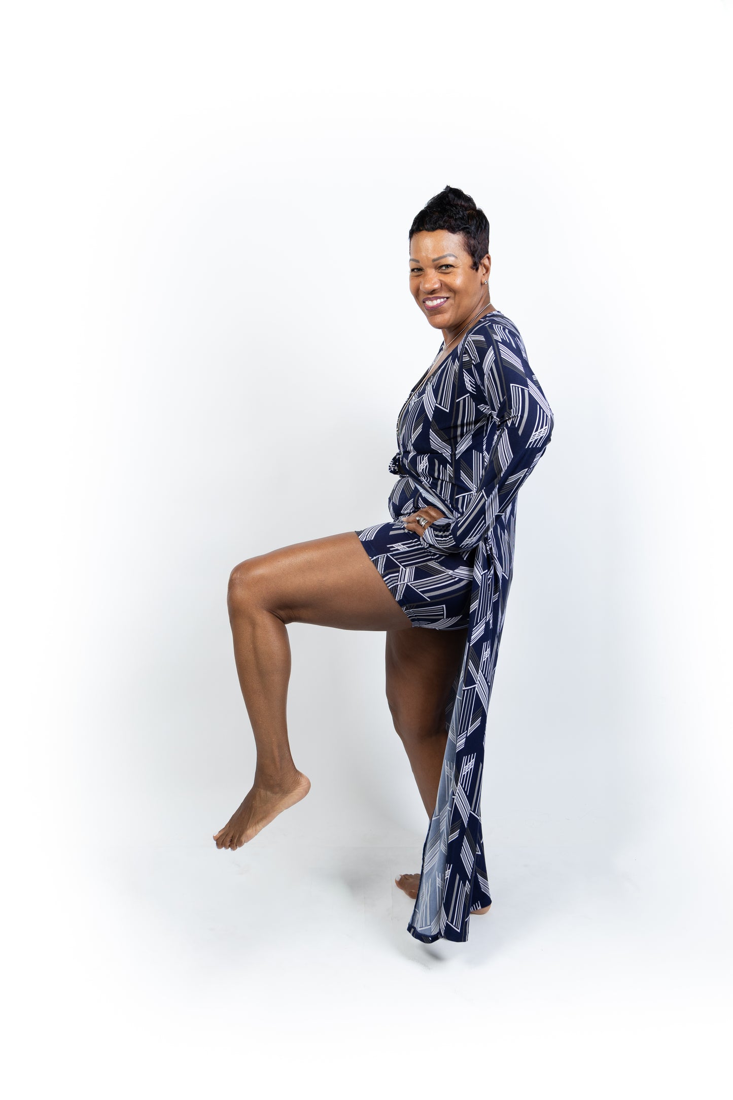Kaftan Blue Print