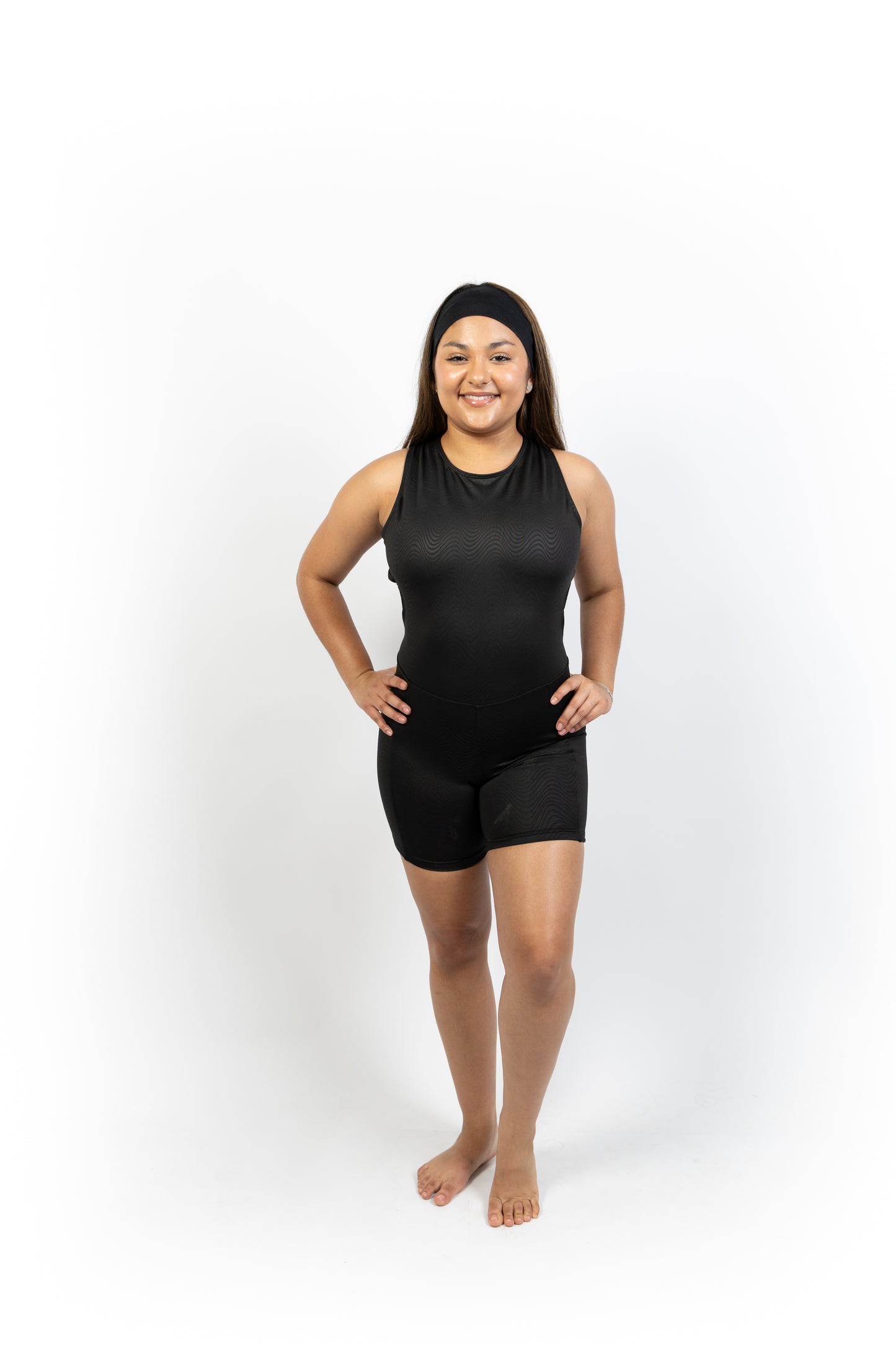 Black Short Leotard