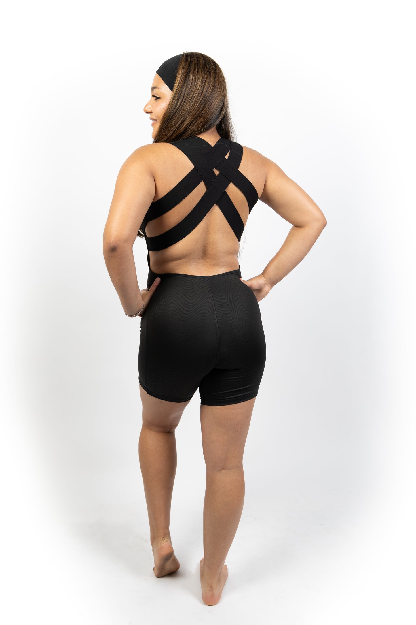 Black Short Leotard