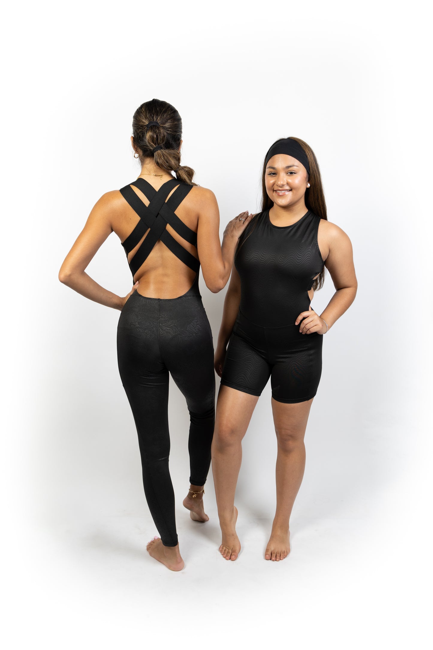 Black Short Leotard