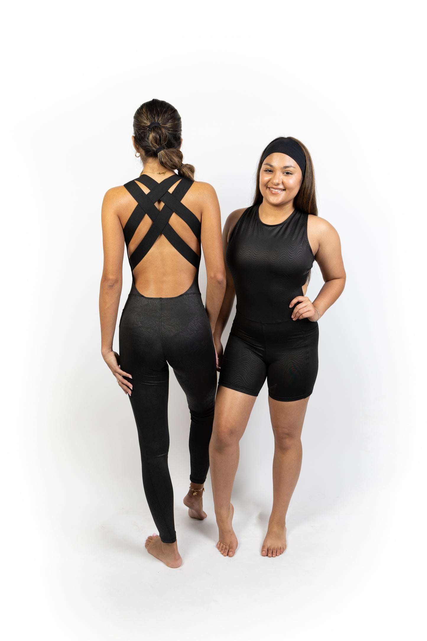 Black Short Leotard