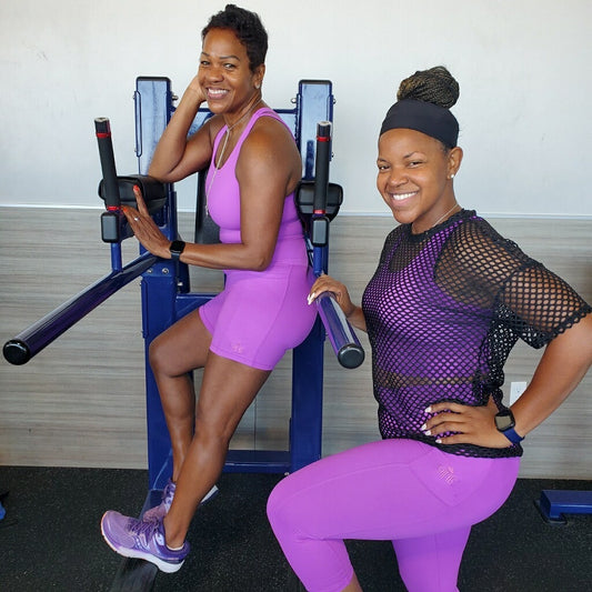 Purple Pocket Capri